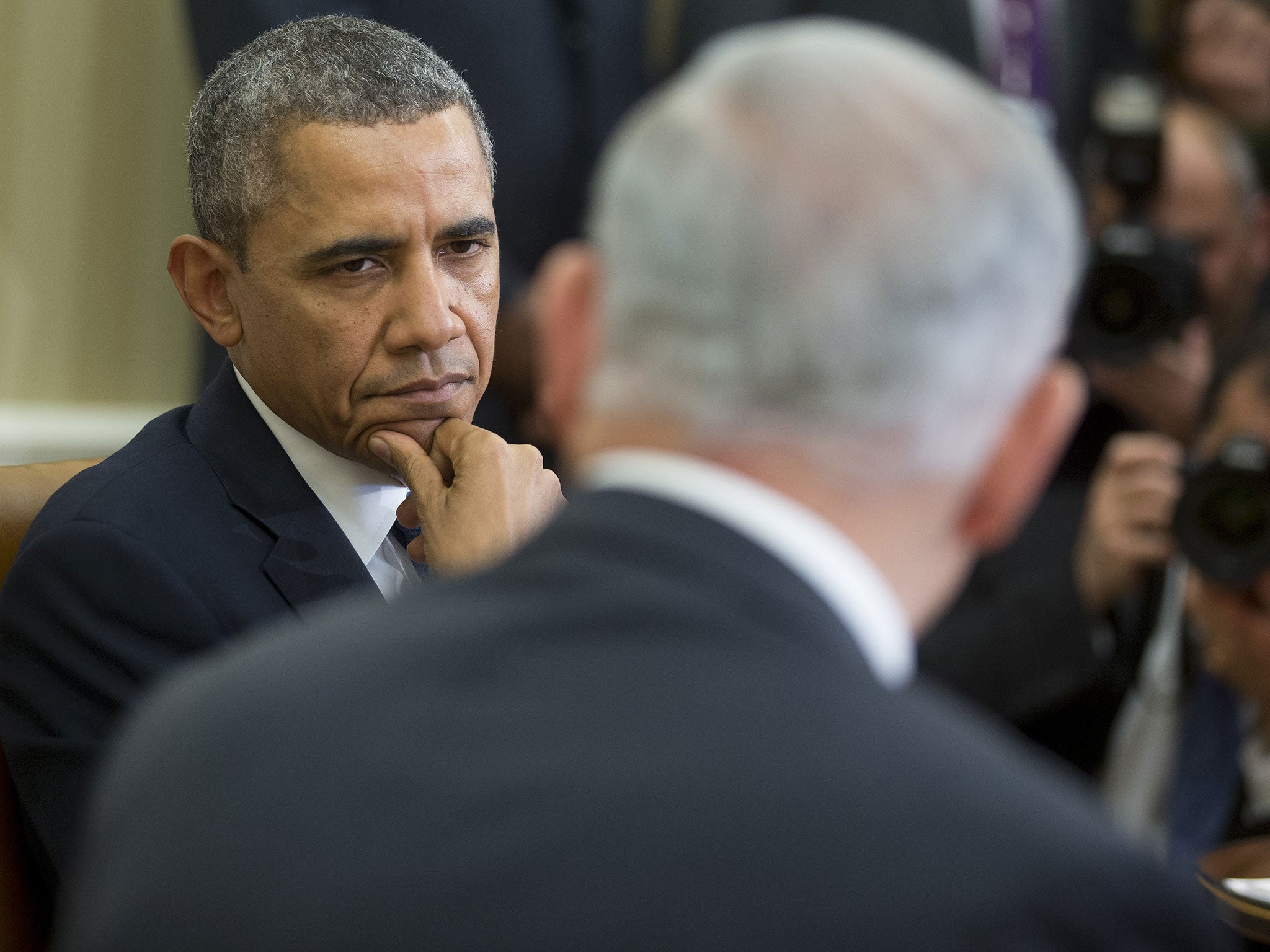 US-Israeli tensions over the Palestinian issue have persisted since President Obama, pictured in talks last year with Prime Minister Netanyahu, took office