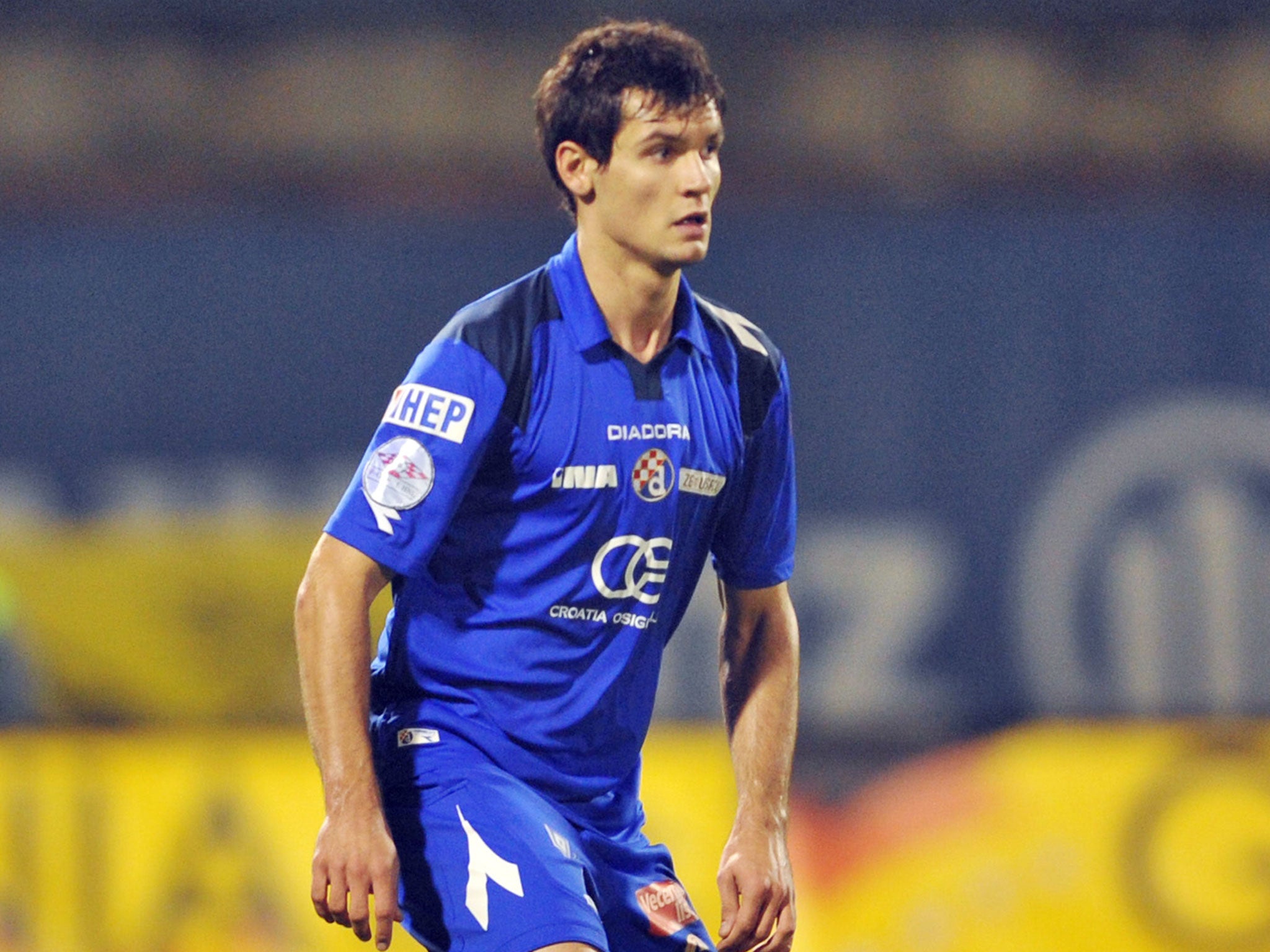 Lovren as a youngster at Dinamo Zagreb