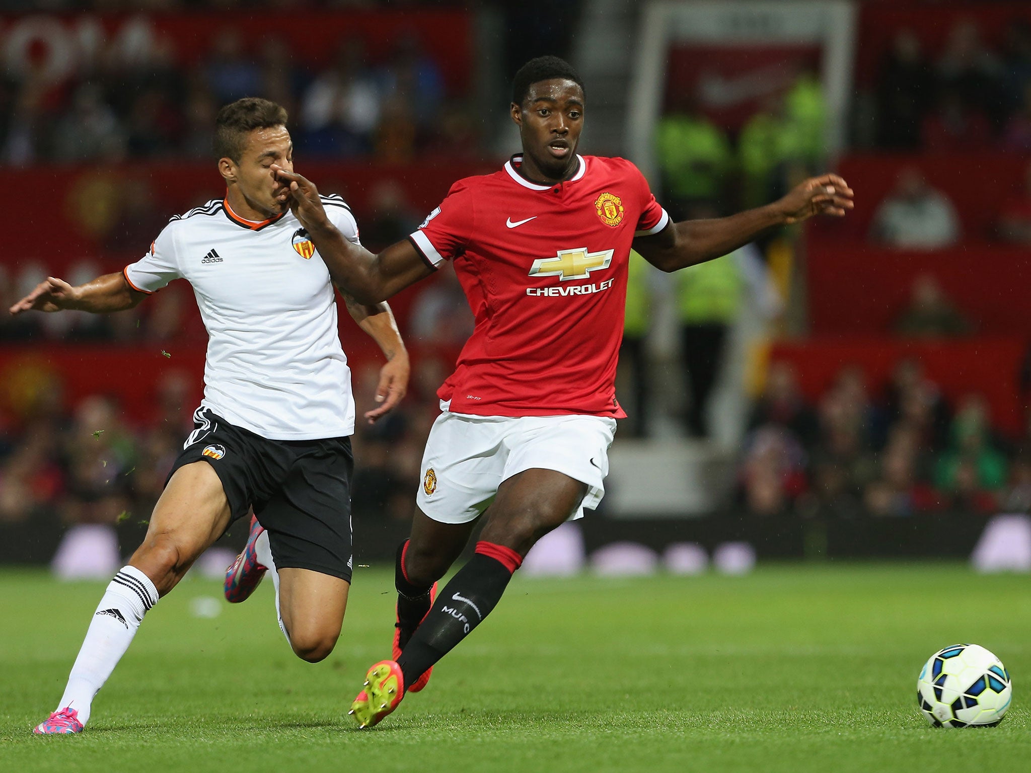 Tyler Blackett will make his Manchester United debut against Swansea