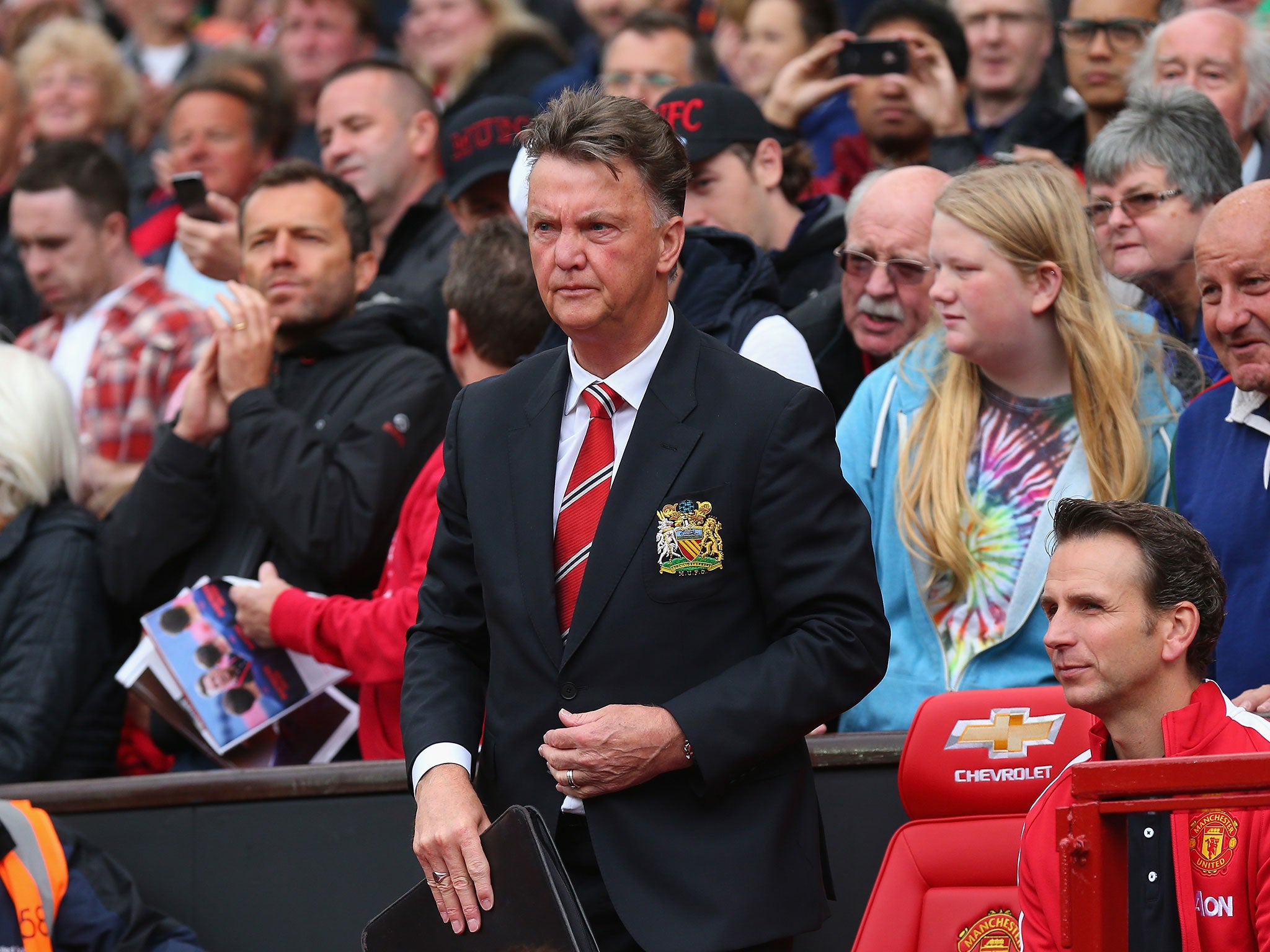 Van Gaal was left to reflect on an opening day defeat