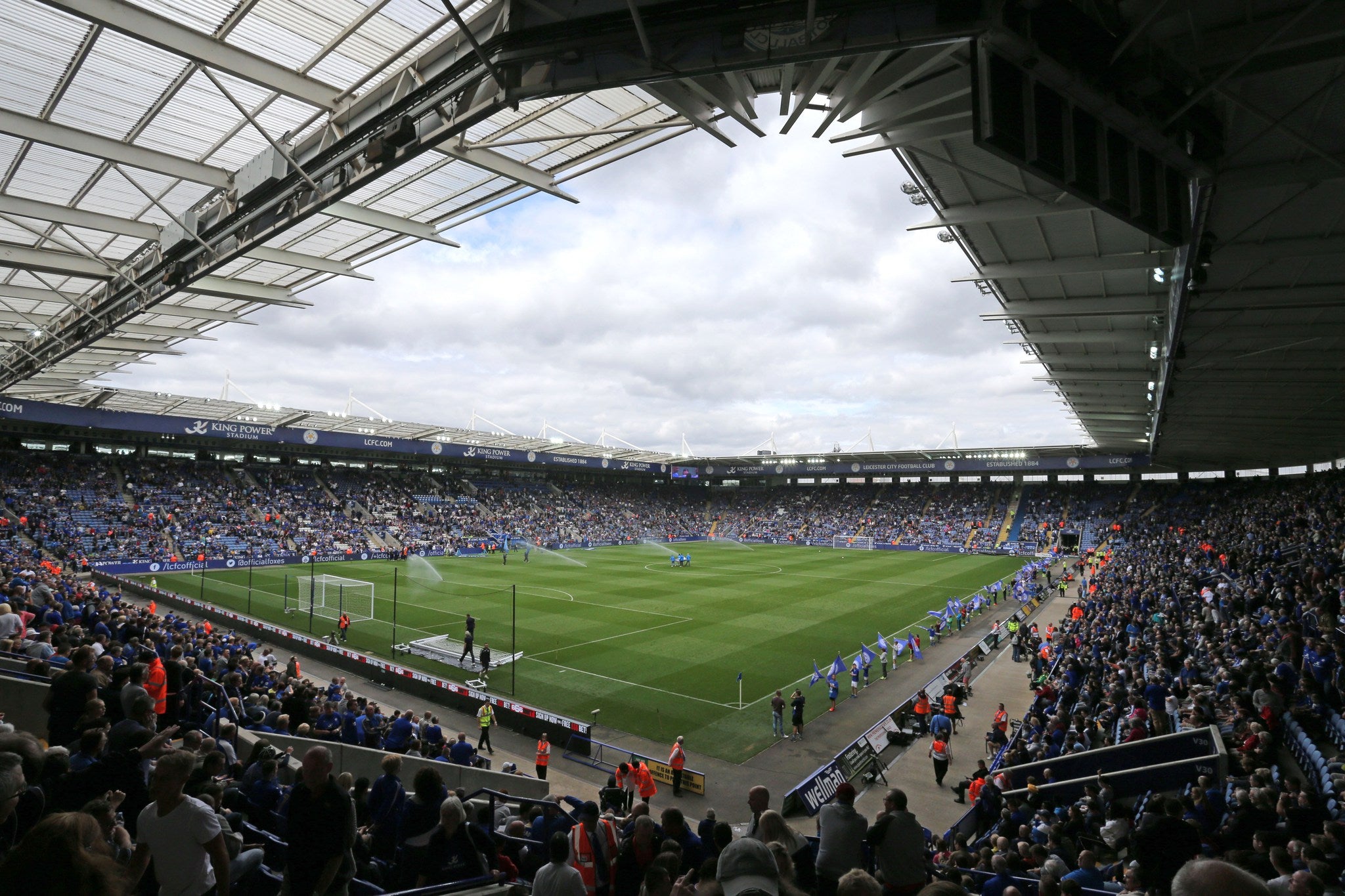 The 31,603-strong crowd in Leicester was a source of strength for the Foxes