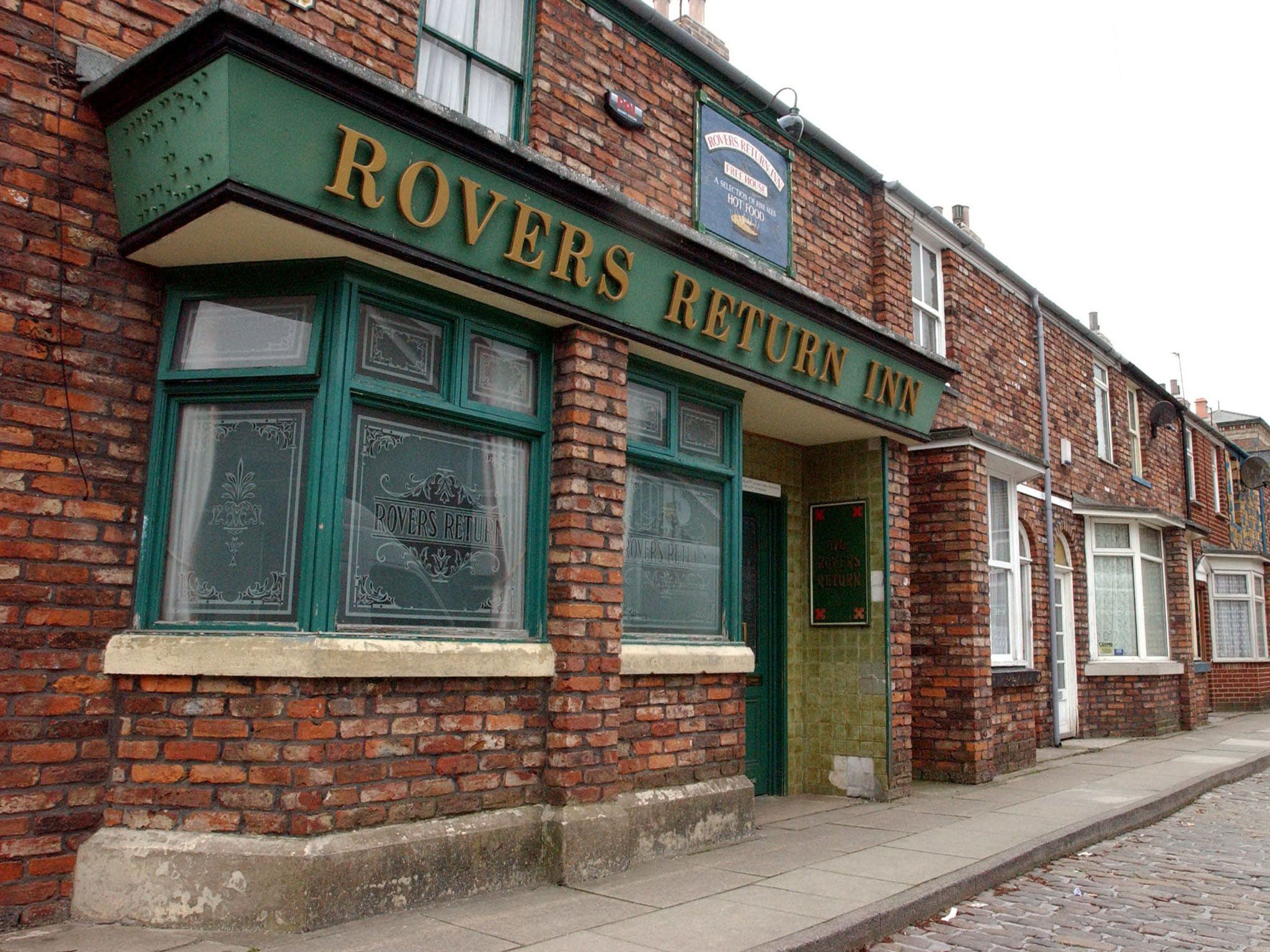 The famous 'Coronation Street' pub the Rovers Return Inn