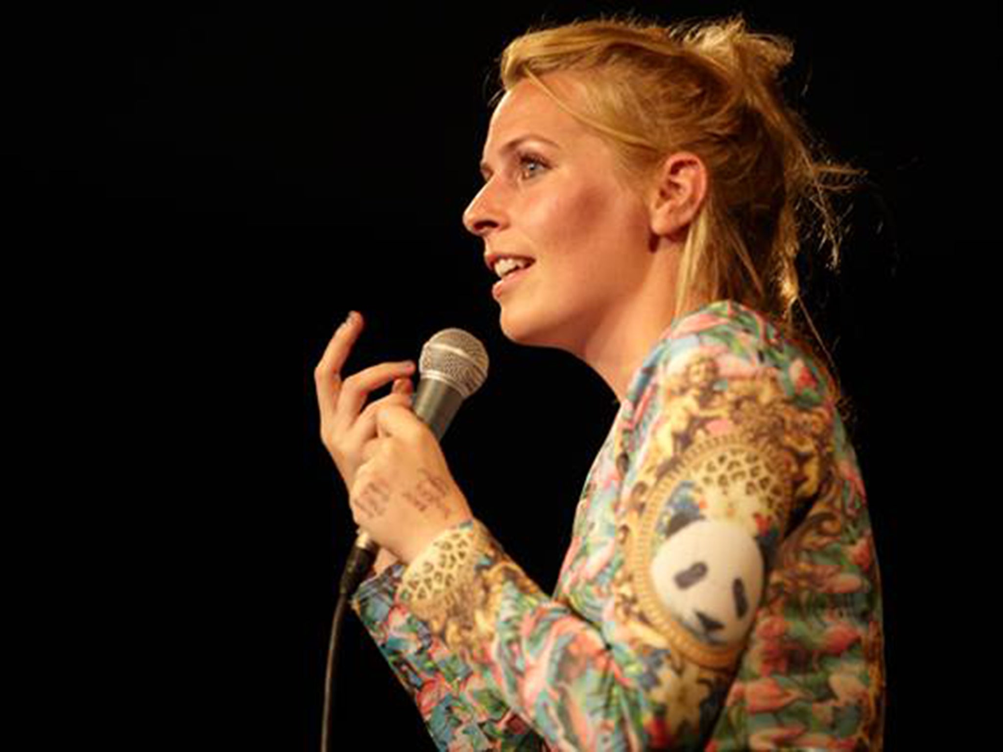 Sara Pascoe performs at the Edinburgh Festival Fringe 2014