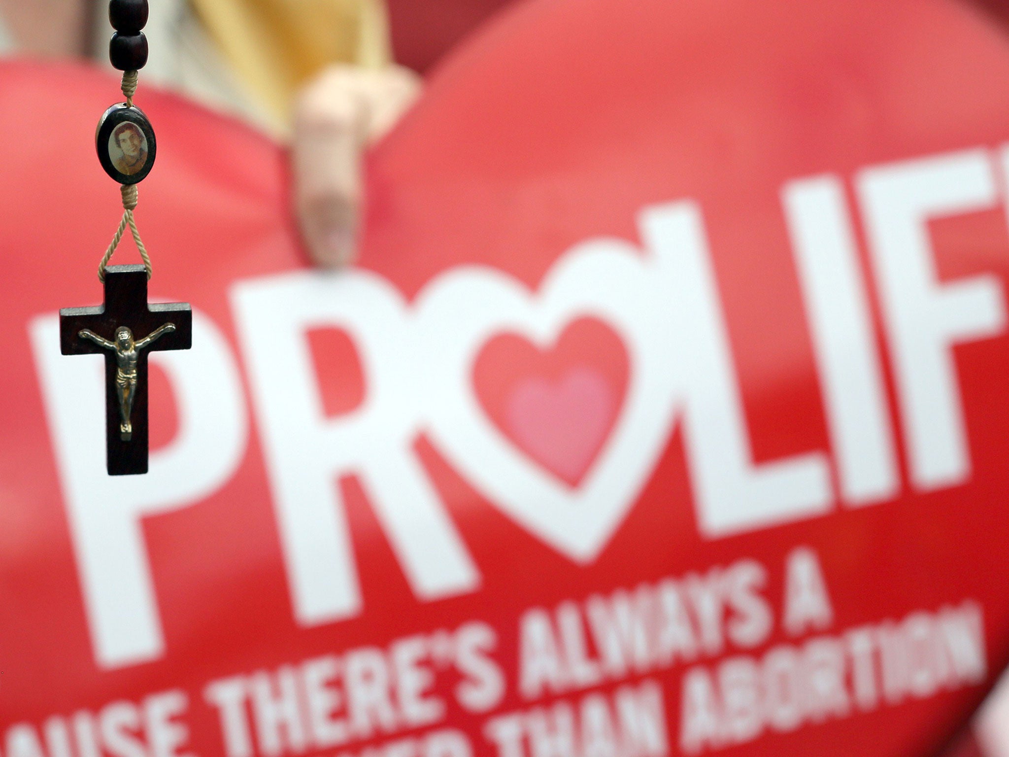 Protests were happening almost daily at some clinics (Getty Images)