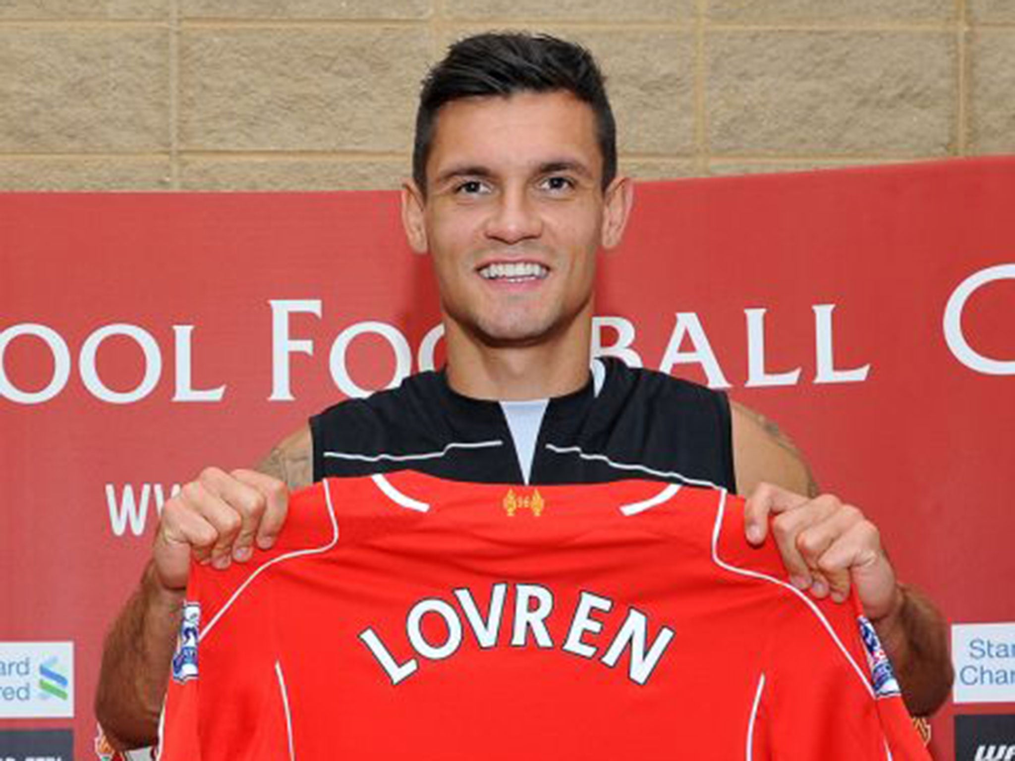 Defender Dejan Lovren signed for Liverpool from Southampton