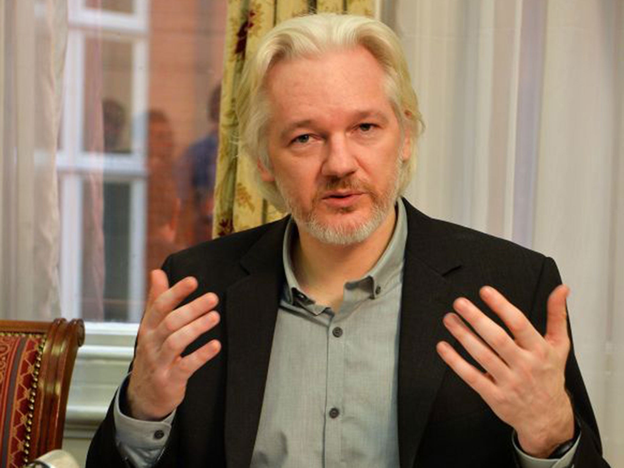 Julian Assange has been living in the Ecuadorian Embassy in London since 2012