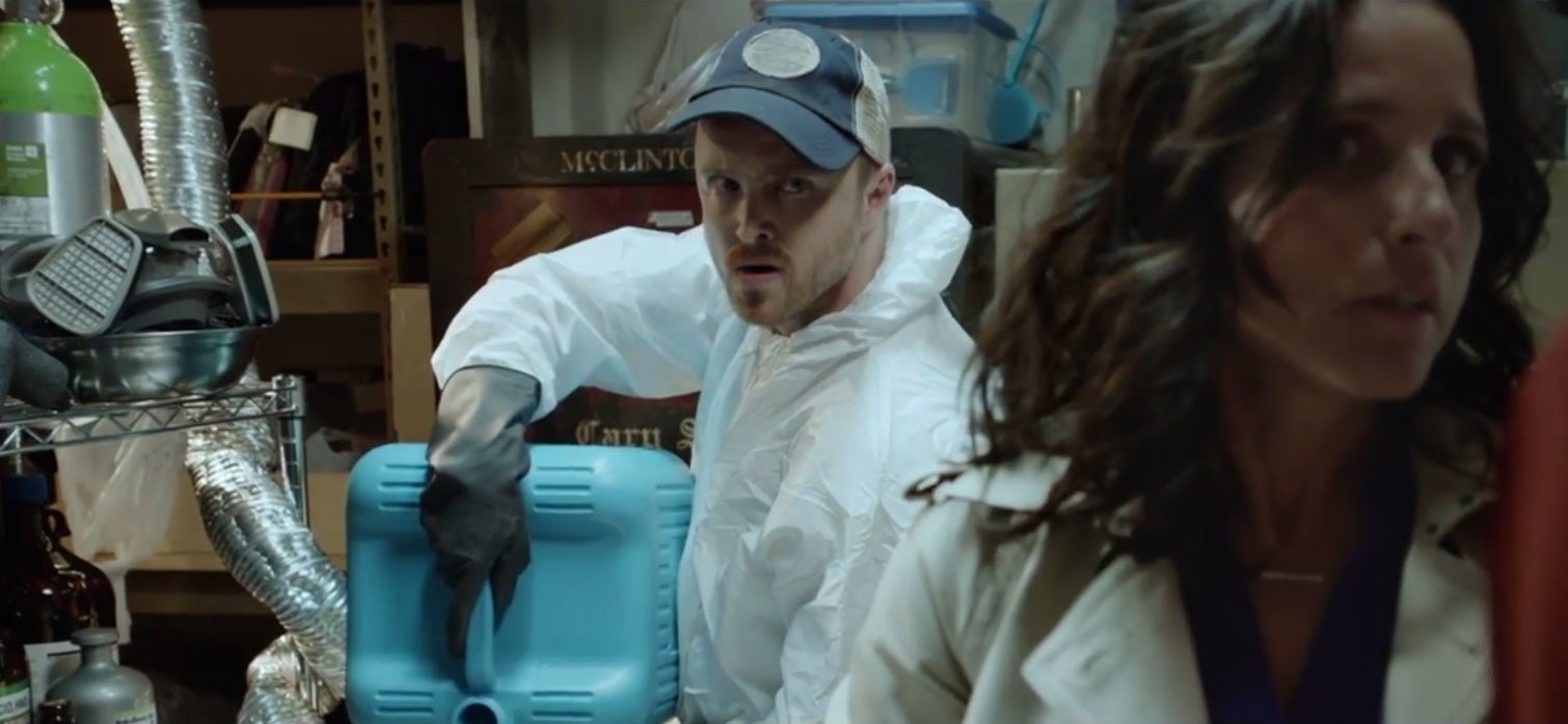 Aaron Paul does his Jesse Pinkman face in Barely Legal Pawn