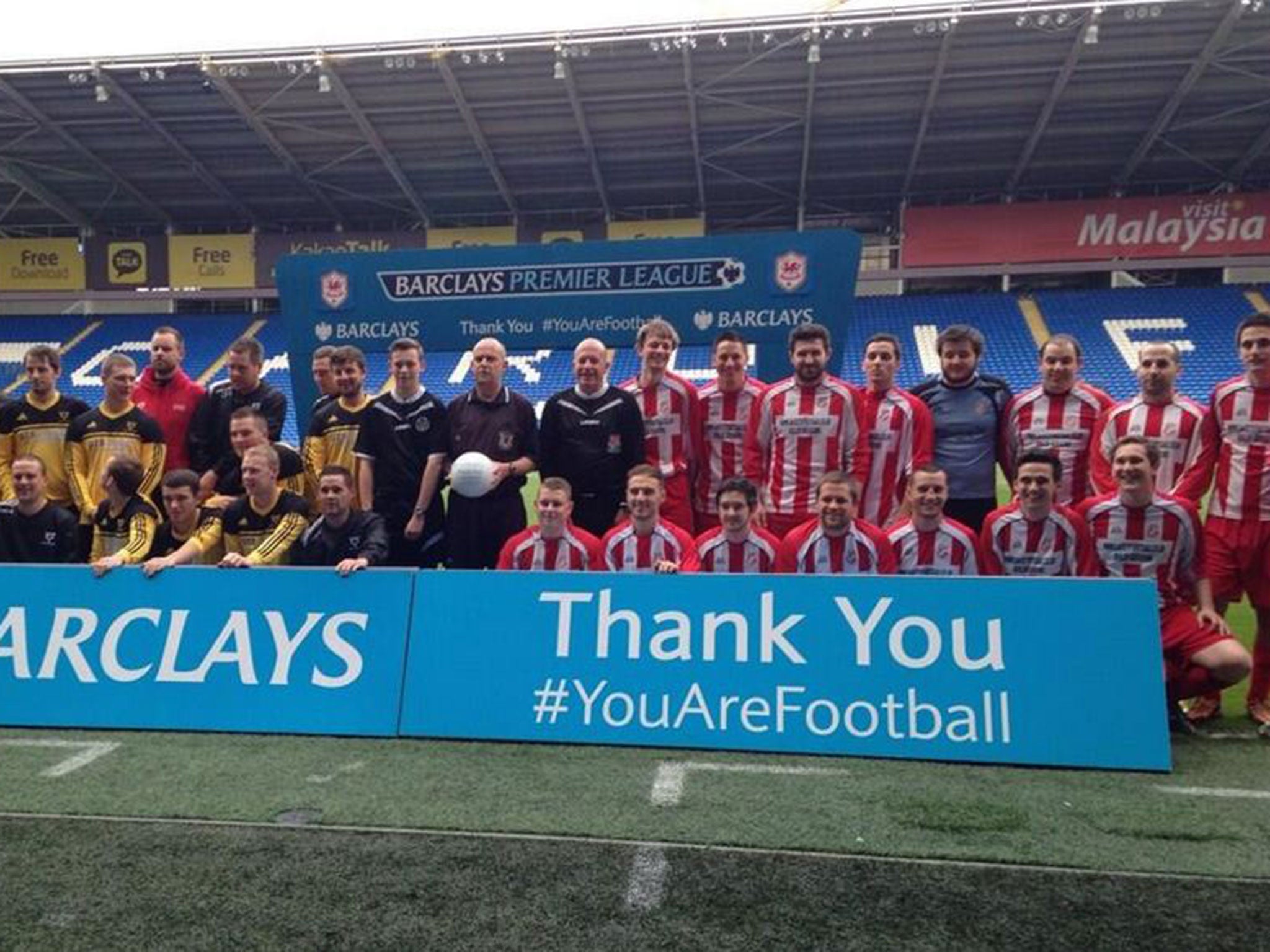 Sunday League team Malsters Arms FC forced to fold because they played at Cardiff City Stadium on a Wednesday