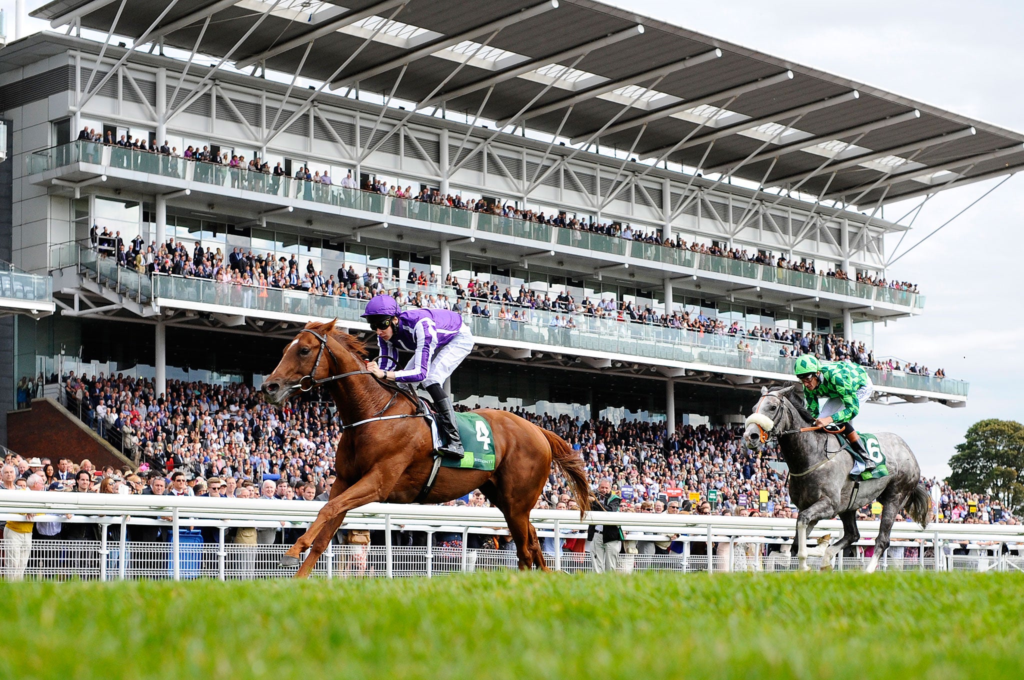 Joseph O'Brien riding Australia win The Juddmonte International Stakes at York racecourse in York