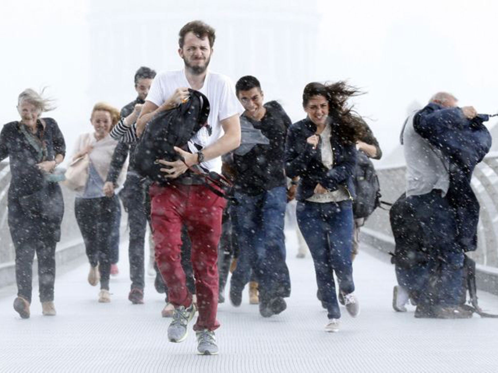 The heavy rain that hit London and the South-east earlier this month is part of the cycle of climate change, say scientists