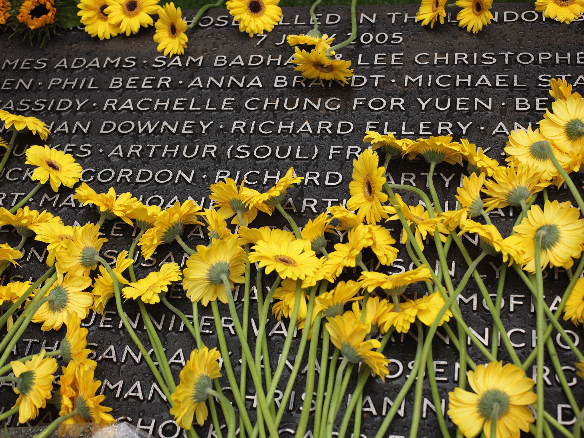 Hyde Park memorial to victims of the 7 July 2005 London bombings