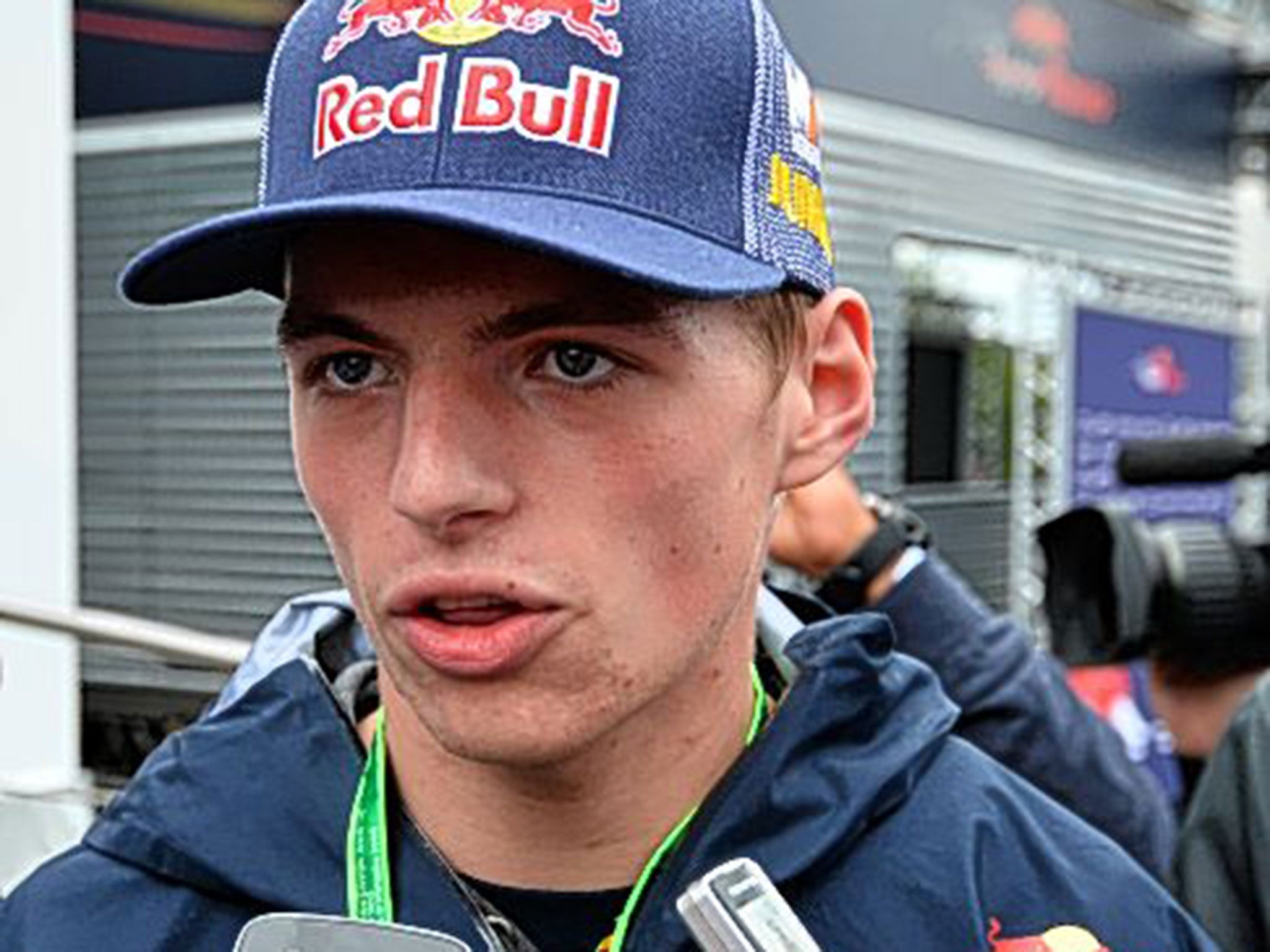 Dutch racer Max Verstappen