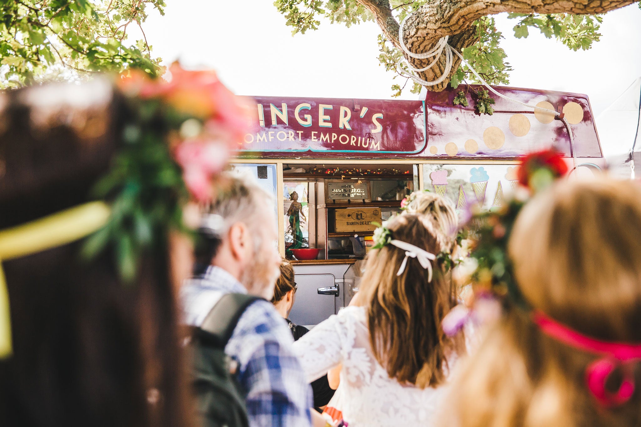 Ginger's Comfort Emporium, from which Claire Kelsey served fennel-pollen ice cream