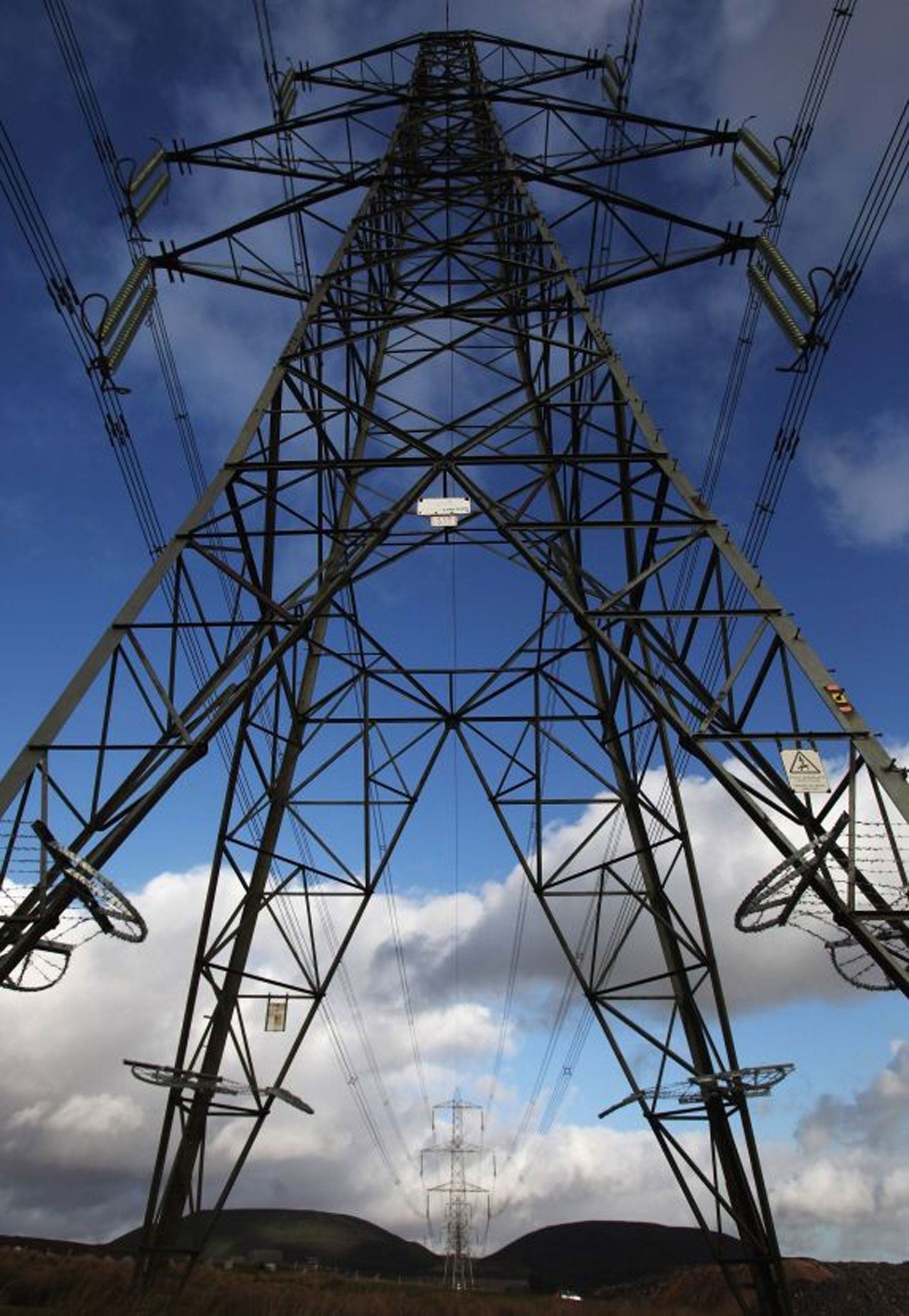 Grid lock: Labour is threatening to get tough with power companies under a new regulatory regime