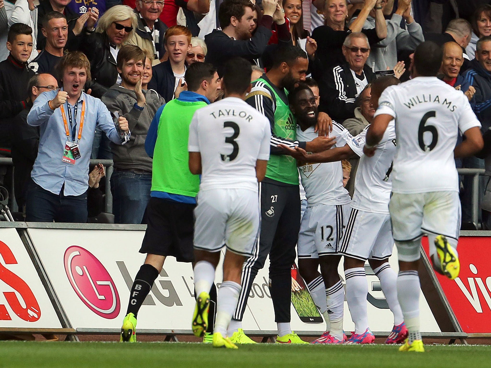 Along with Chelsea, Swansea are the only team to have won all three of their matches this season