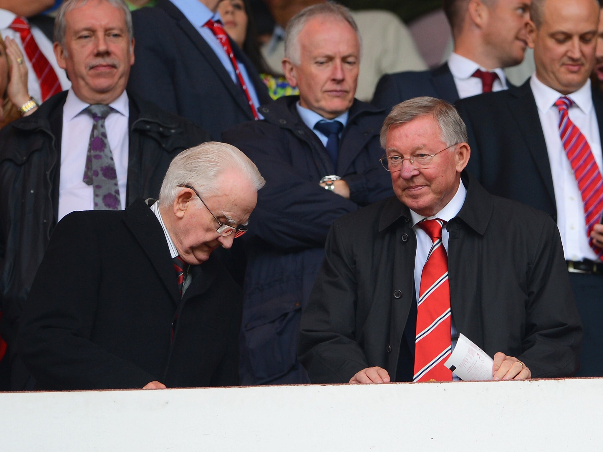 Sir Alex Ferguson at the Stadium of Light