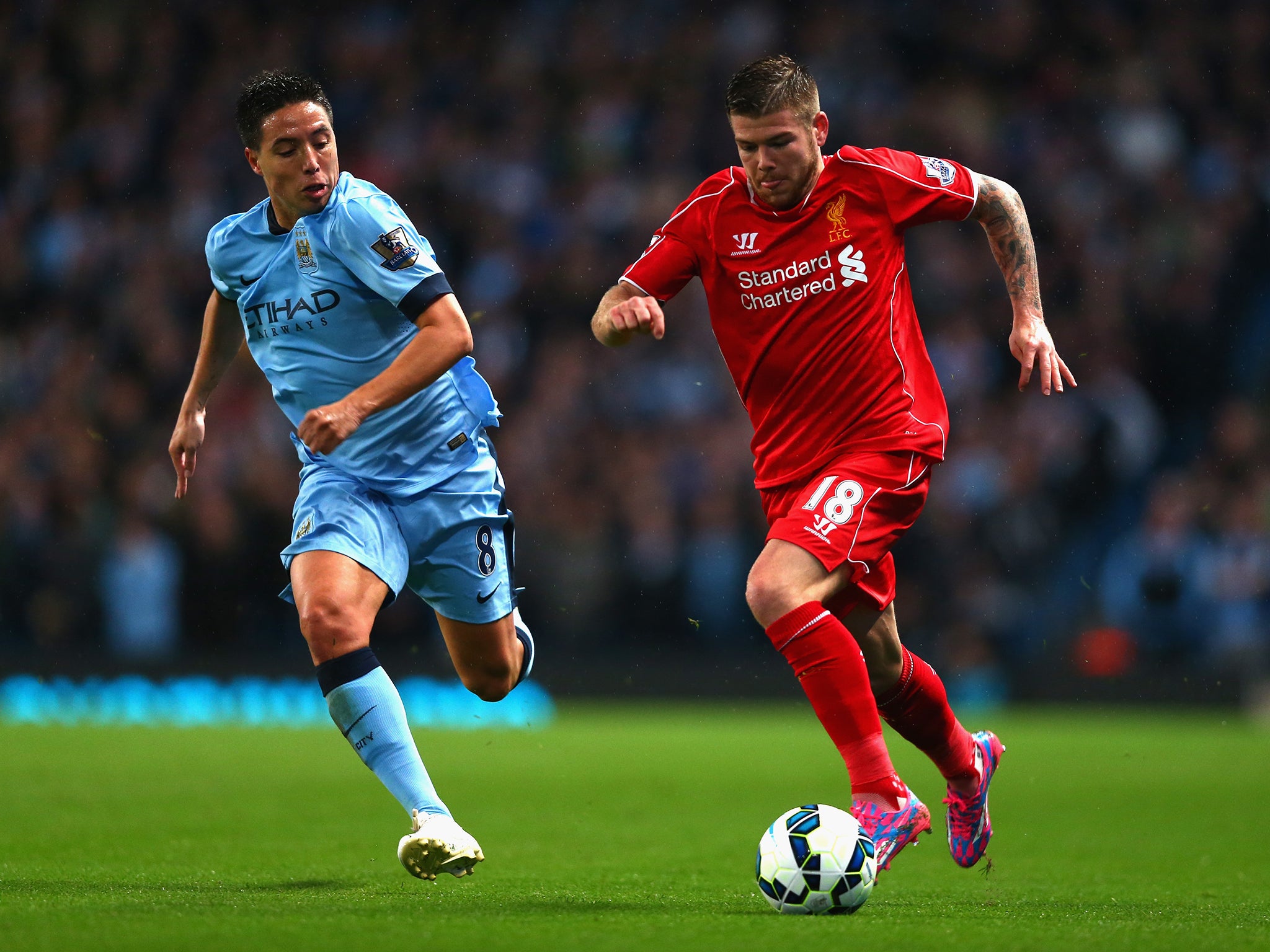 Moreno in action on his debut