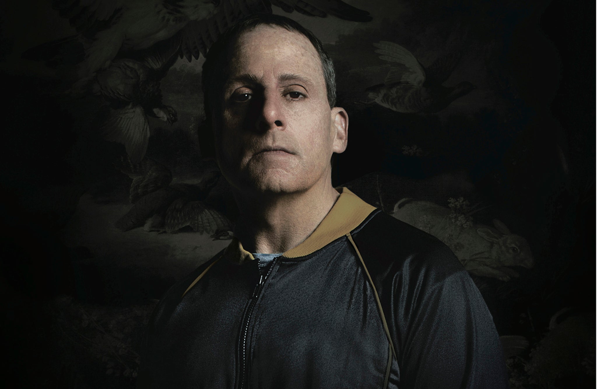 Steve Carell in the poster for new film 'Foxcatcher'