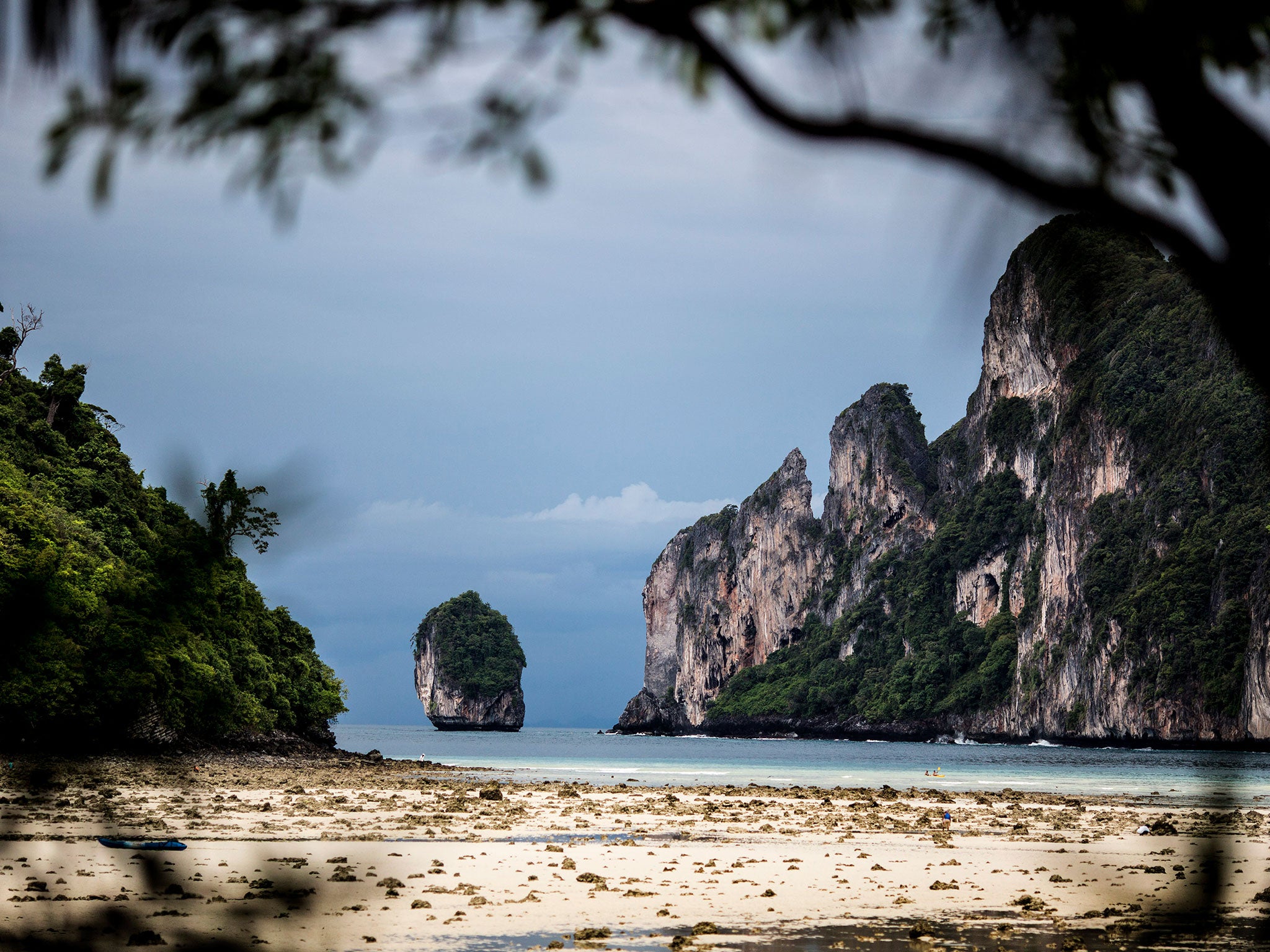 A view from Ko Phi Phi Don in the Andaman Sea, where Jack Davies lived