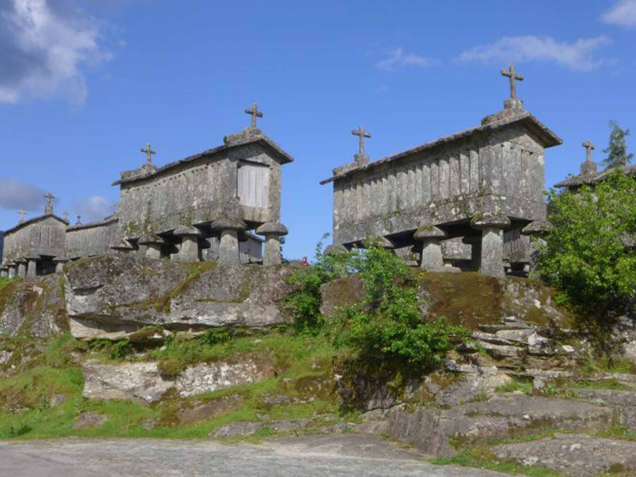 Beyond the vines: old grain stores, Soajo