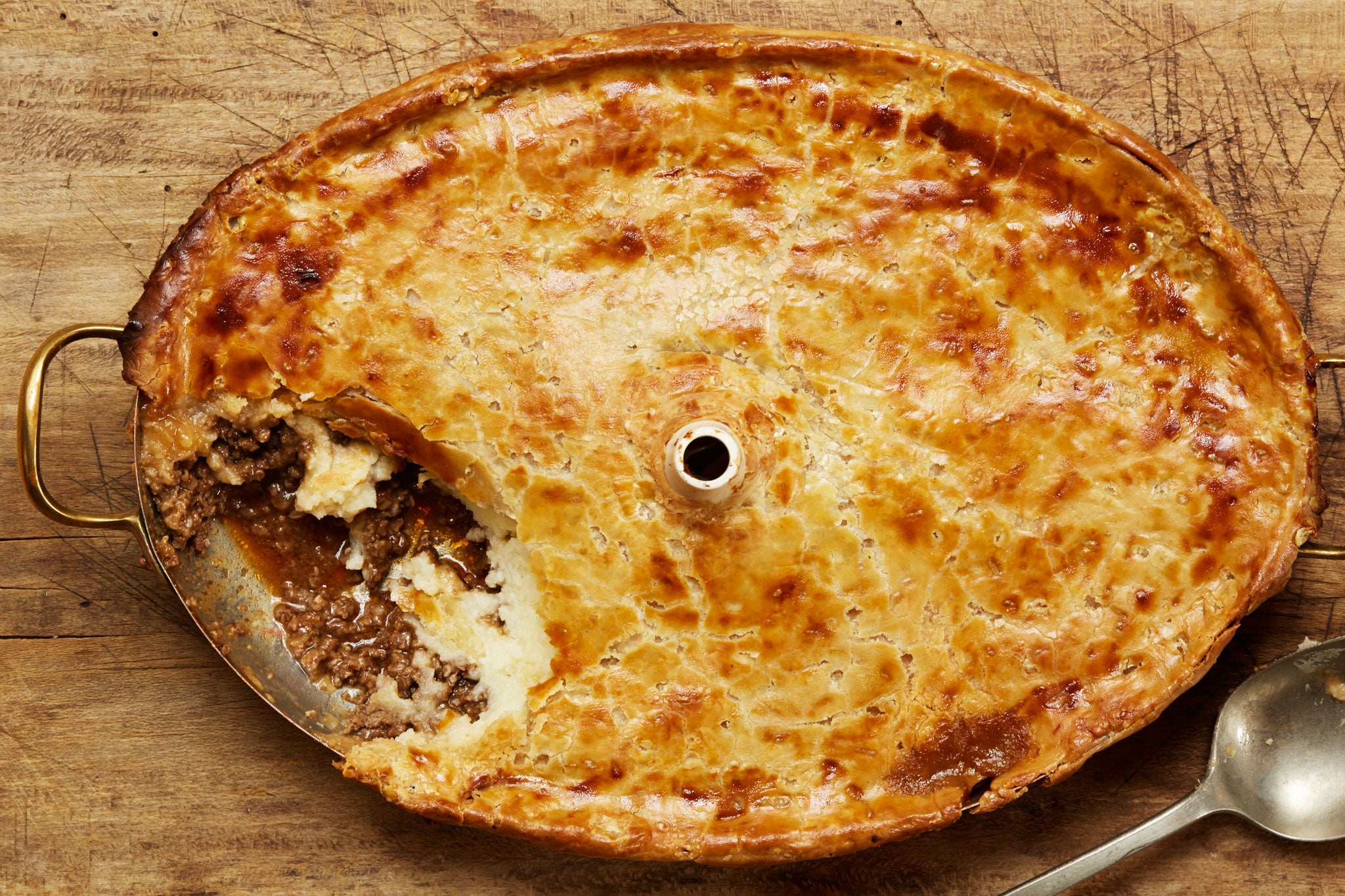 Fond memories: Mark's meat and potato pie