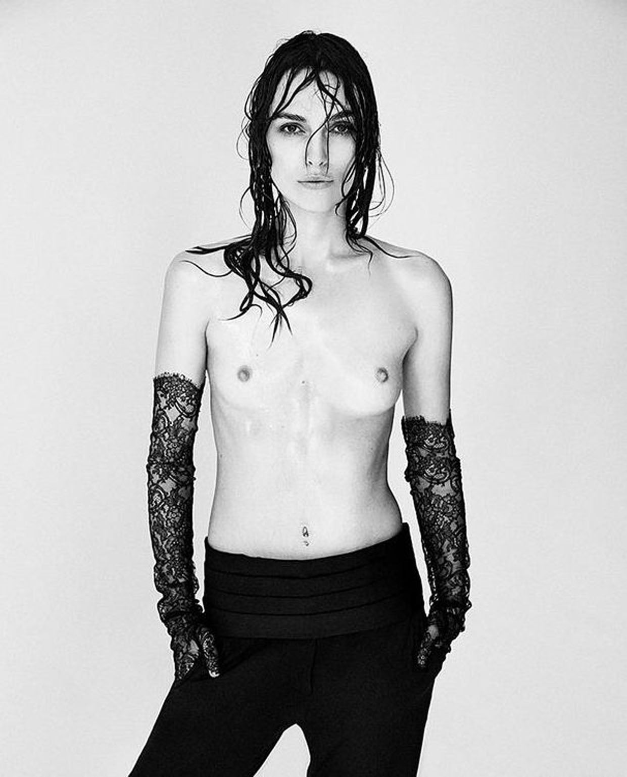 Keira Knightley poses topless for a special September The Photographer's issue of Interview Magazine, out now