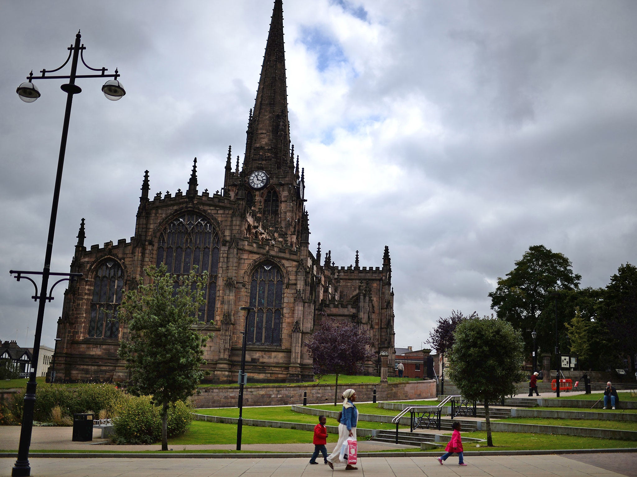 Minster in Rotherham, South Yorkshire