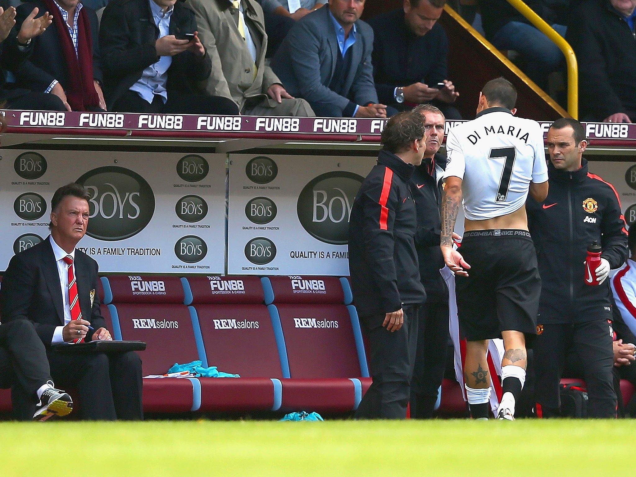 Di Maria had a solid if unspectacular debut for United