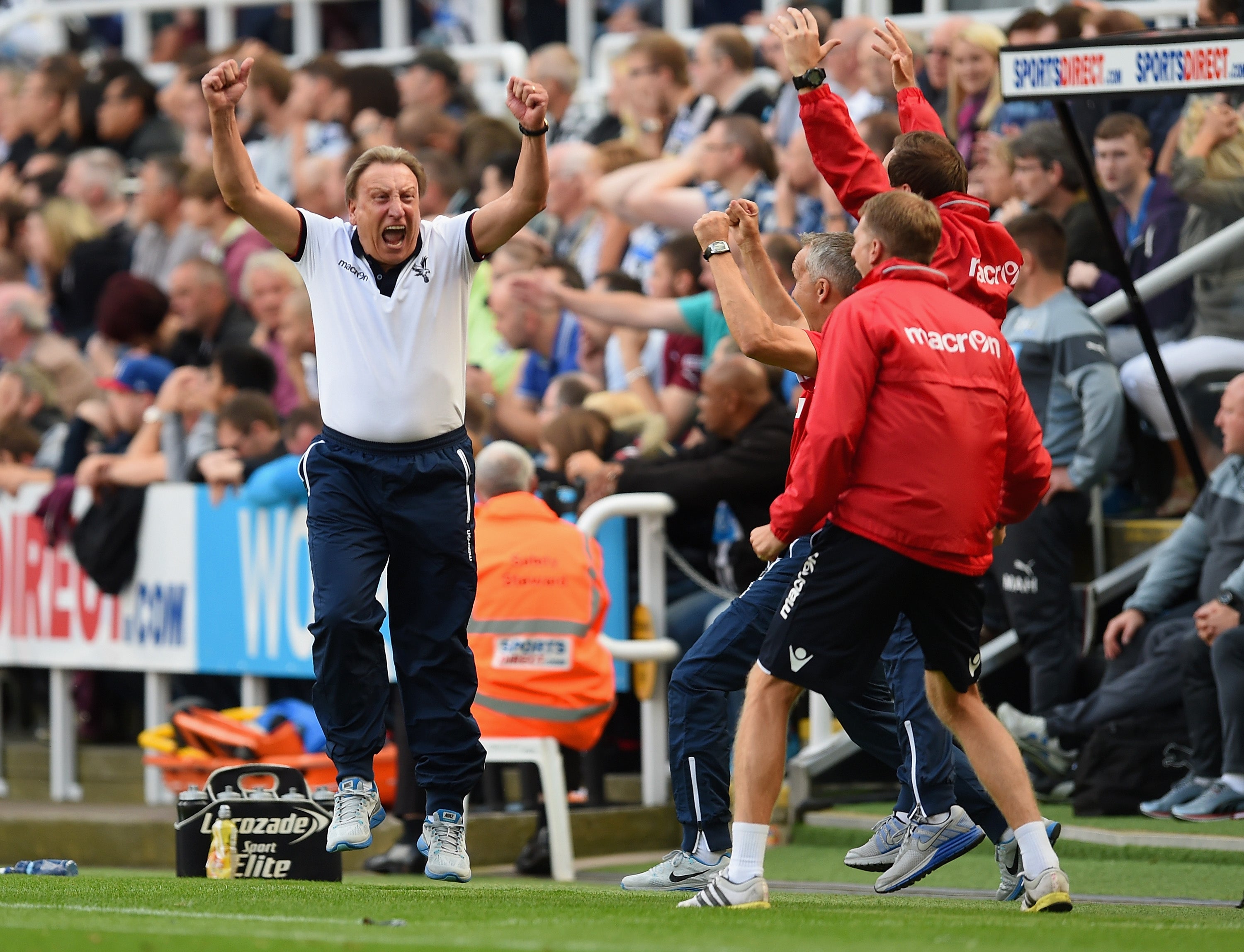 Crystal Palace manager Neil Warnock