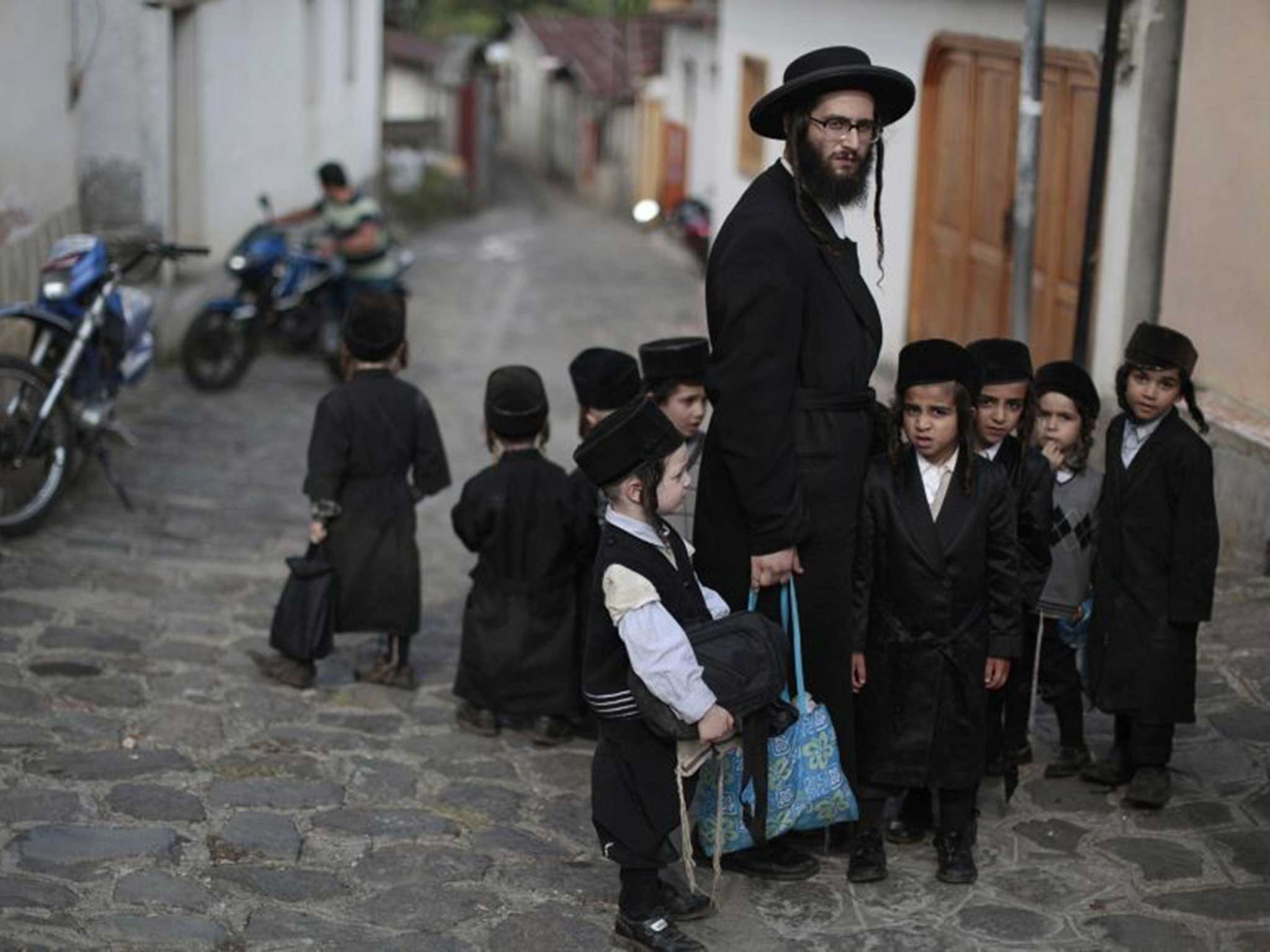 Cast out: Members of Lev Tahor last week in San Juan La Laguna