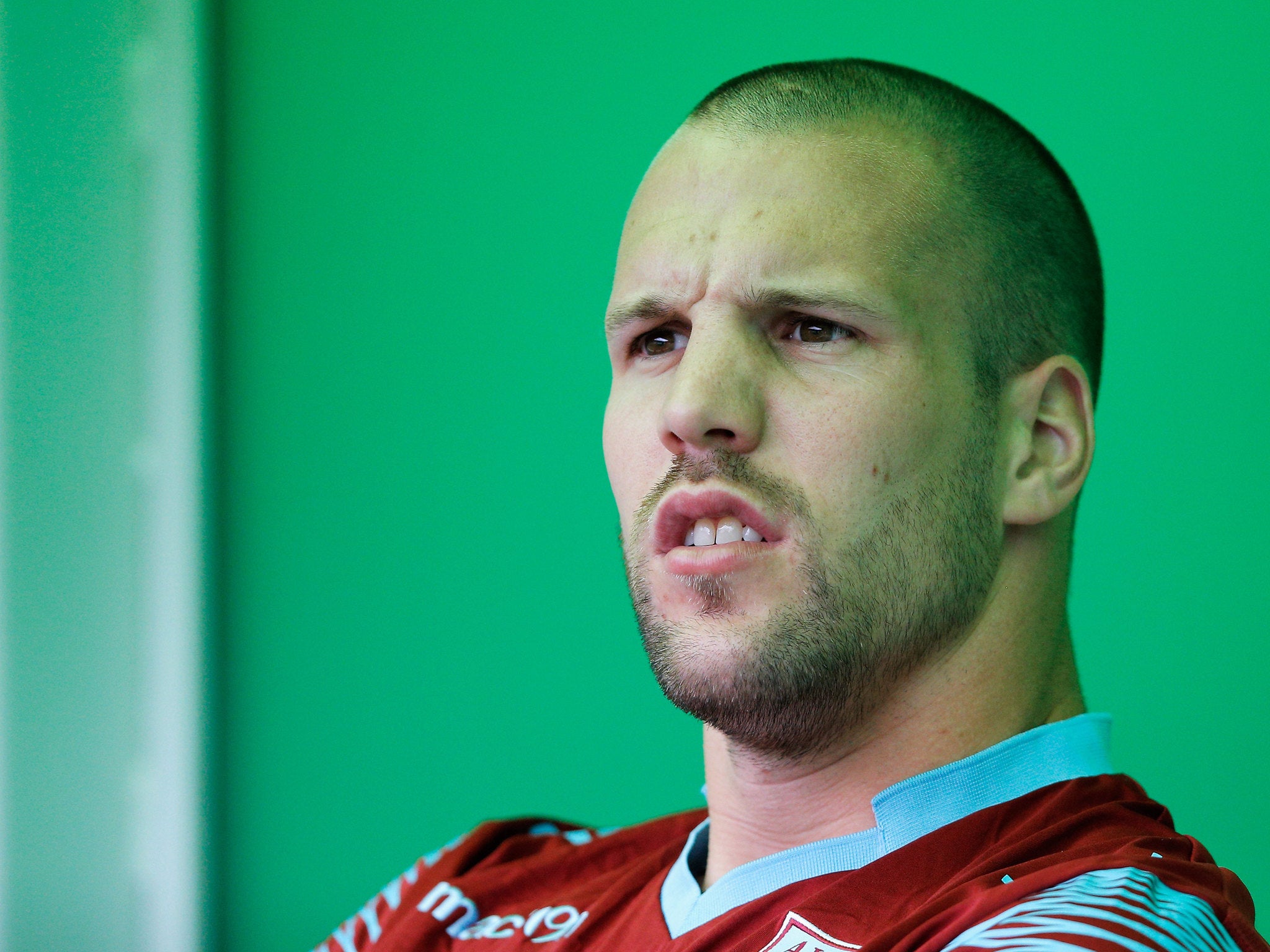 Aston Villa defender Ron Vlaar