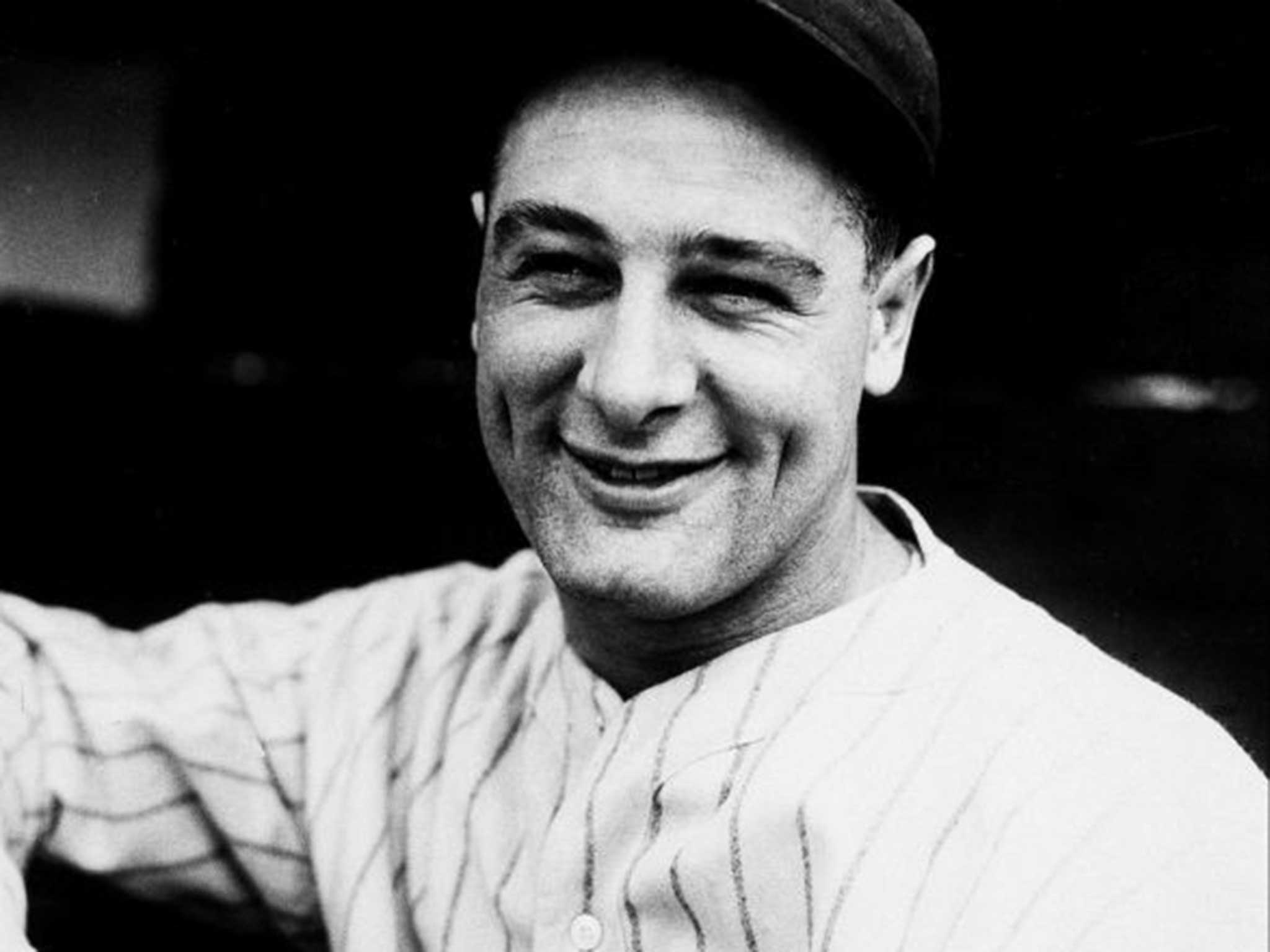 Cool times: Lou Gehrig