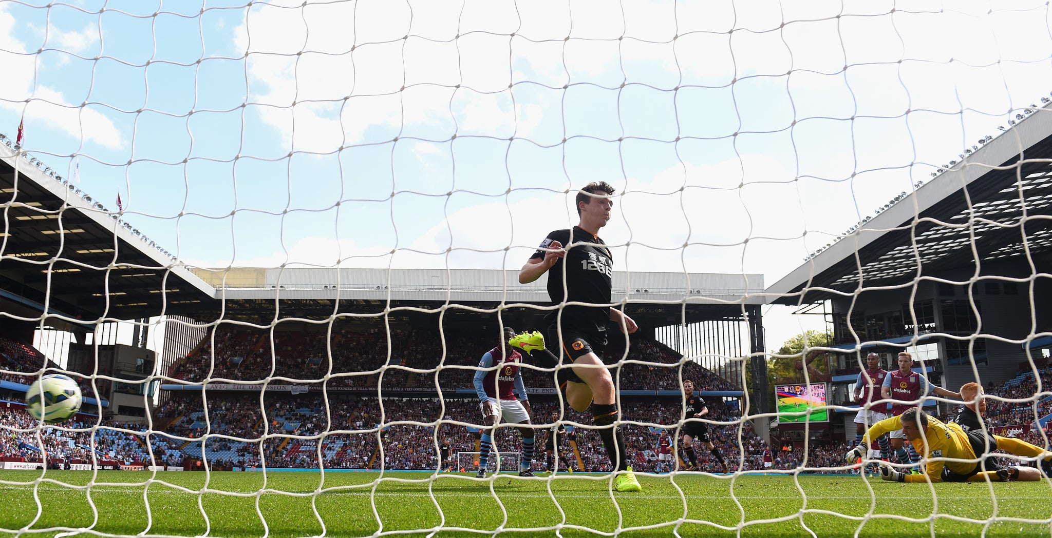 Andreas Weimann scored for Aston Villa