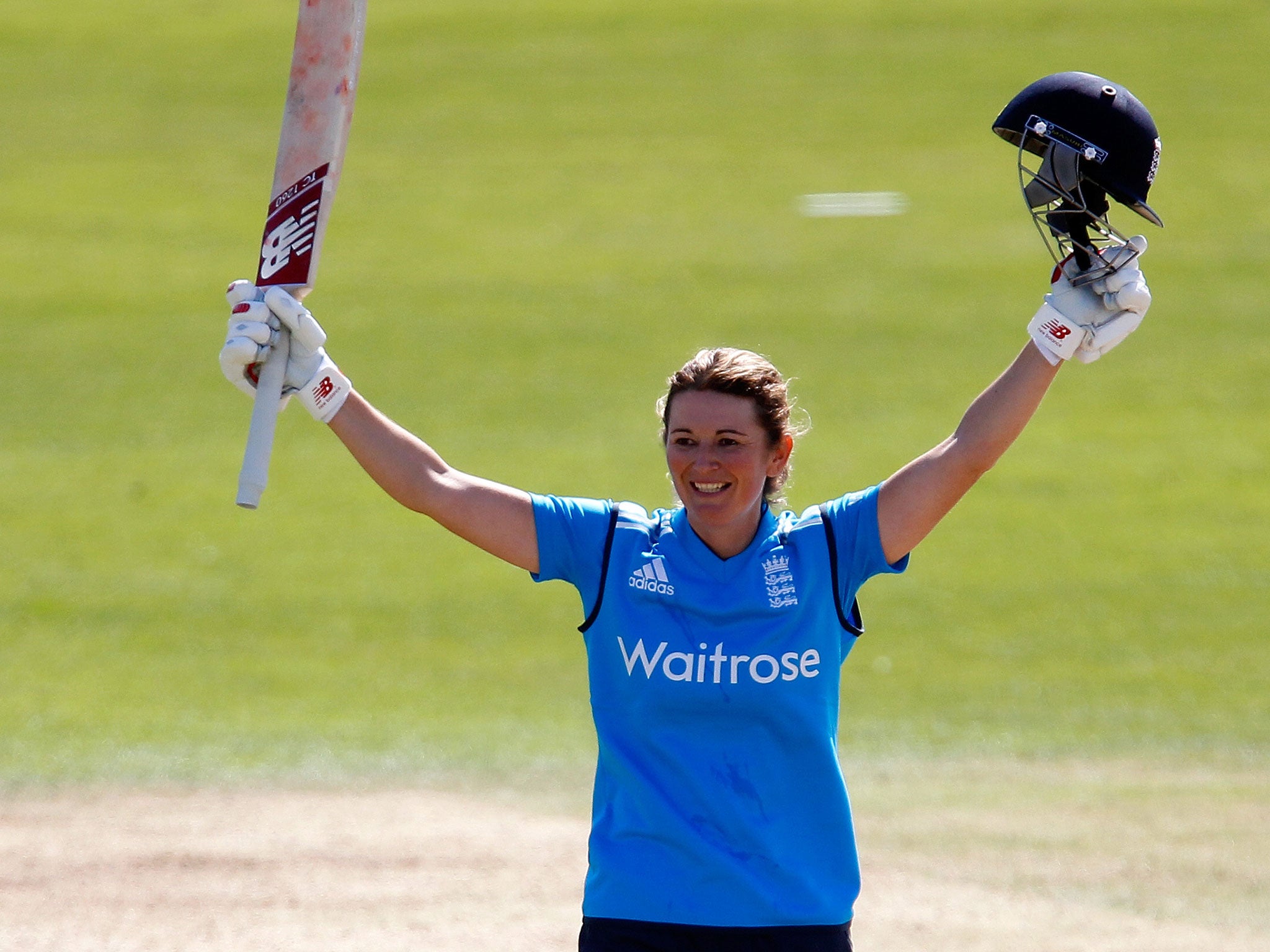 Charlotte Edwards is in prime form after scoring her ninth one-day century, against India