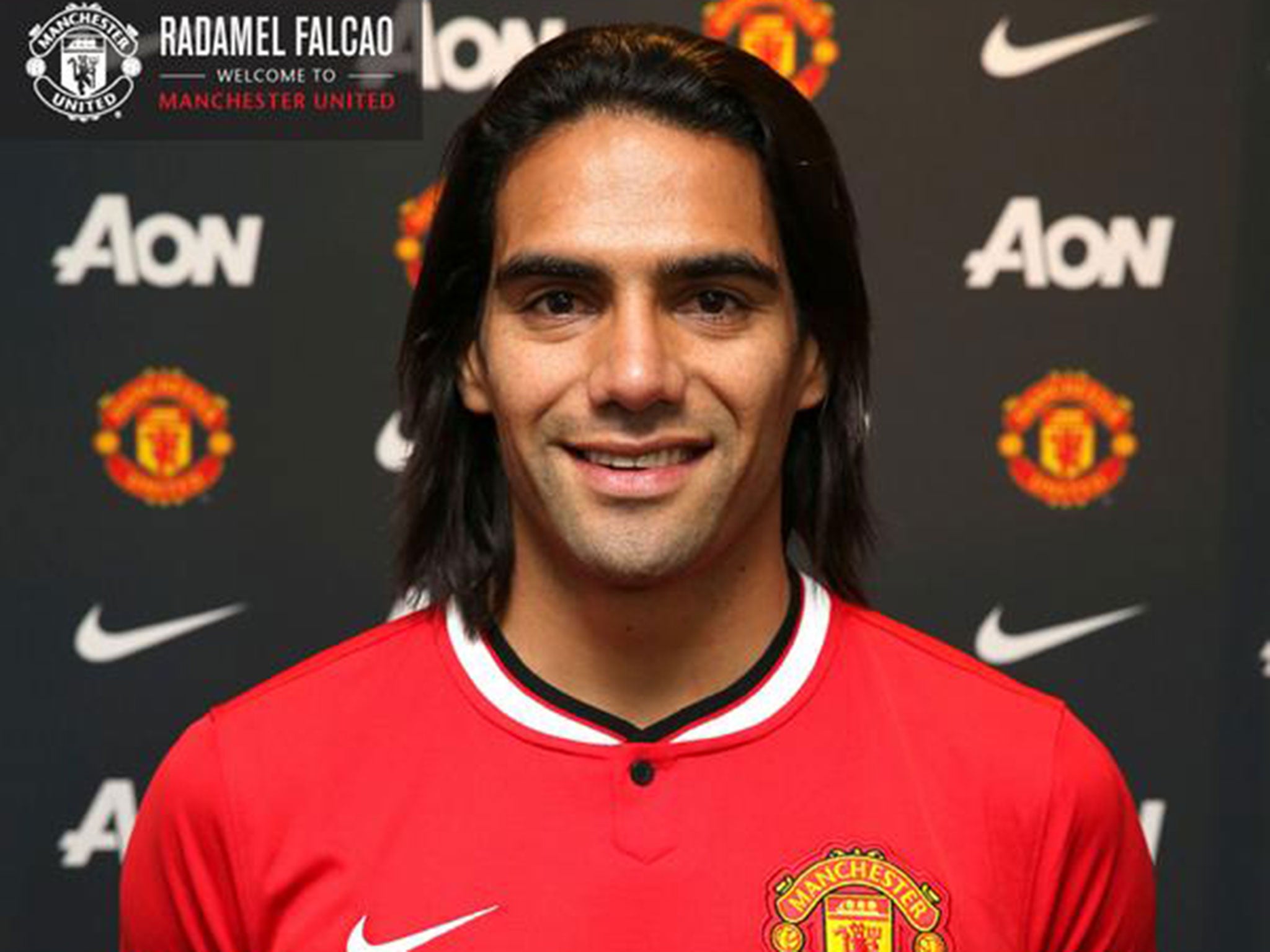 Radamel Falcao is one of four players who could make his United debut on Sunday