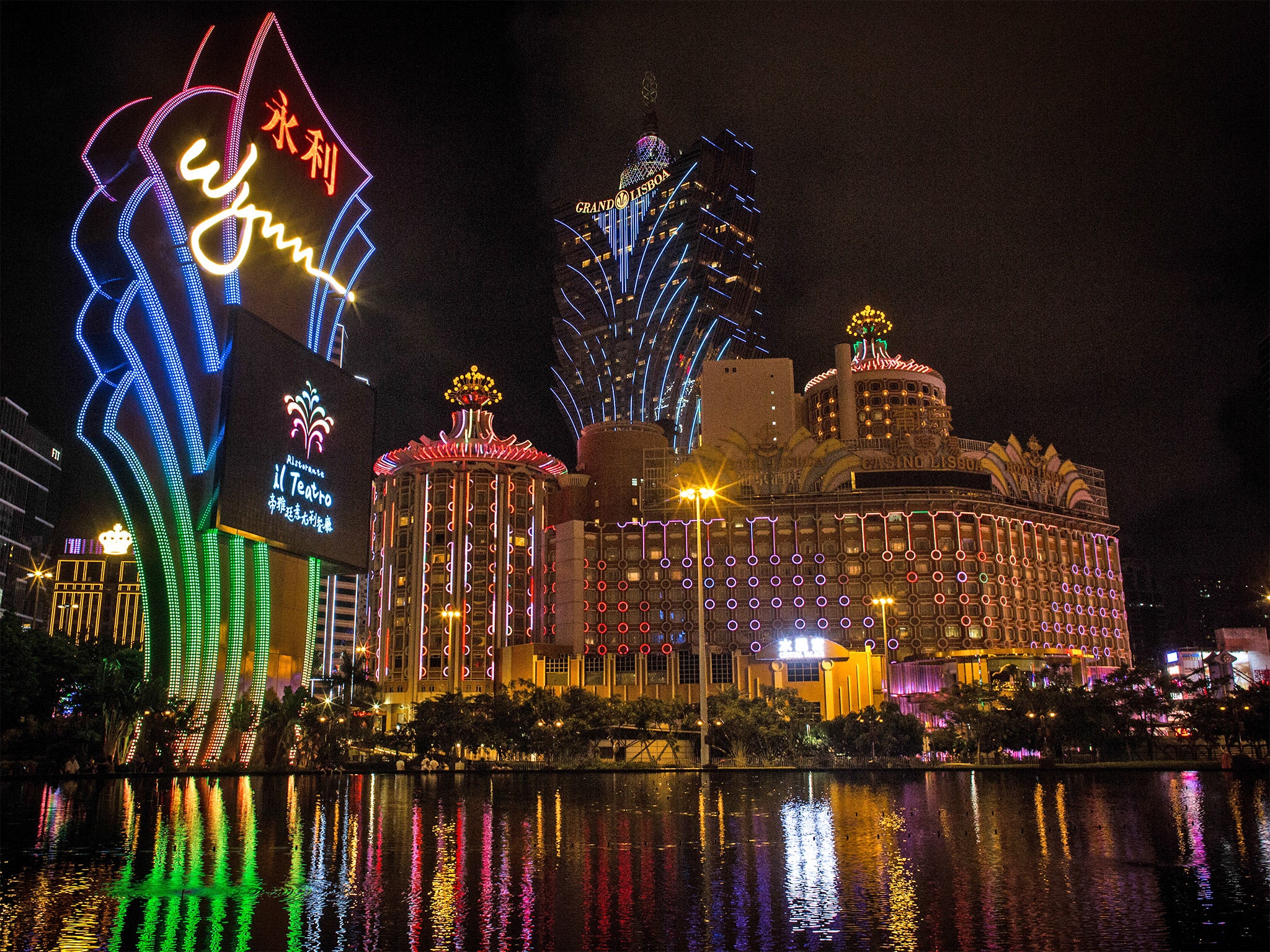 Macau's gambling industry is even more profitable than Las Vegas' (Getty)