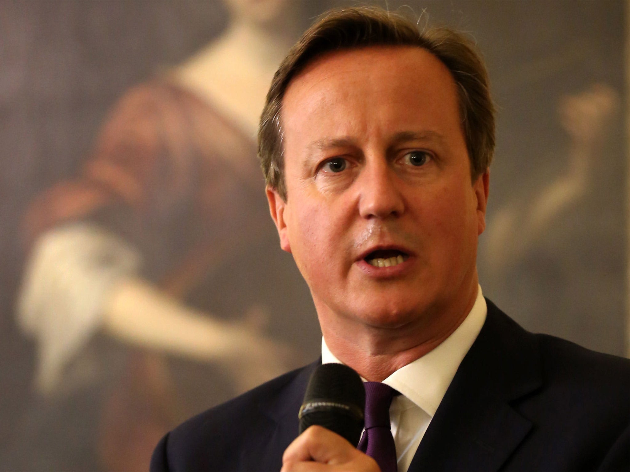 Cameron has warned the West against making the same mistakes as Neville Chamberlain