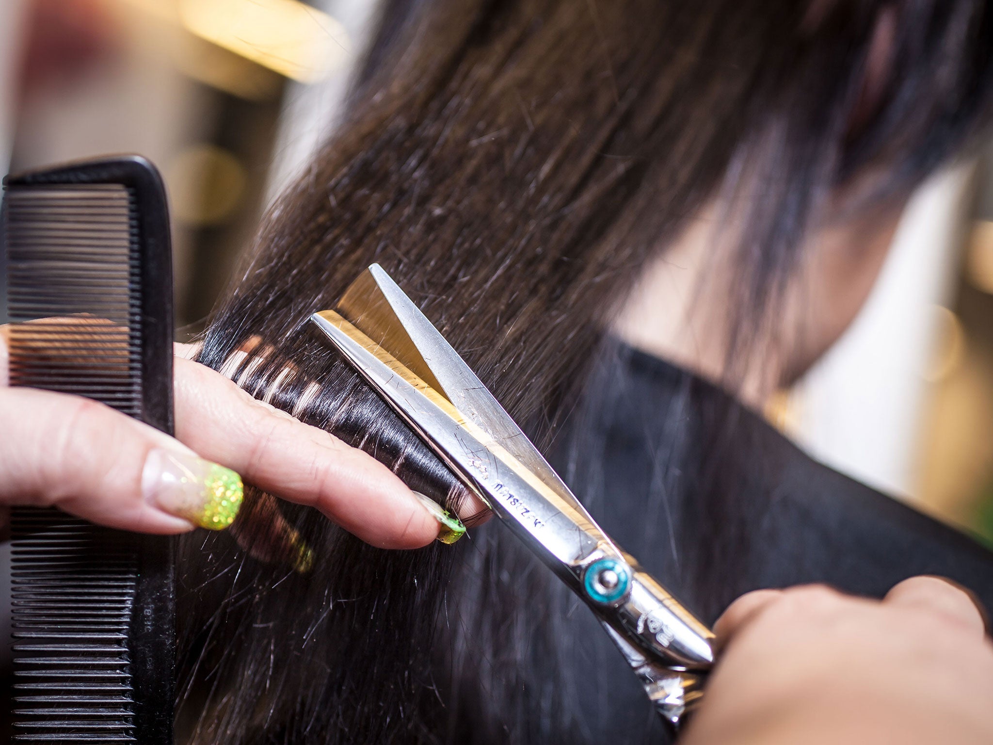 Hairdressing was found to be the most accident prone career