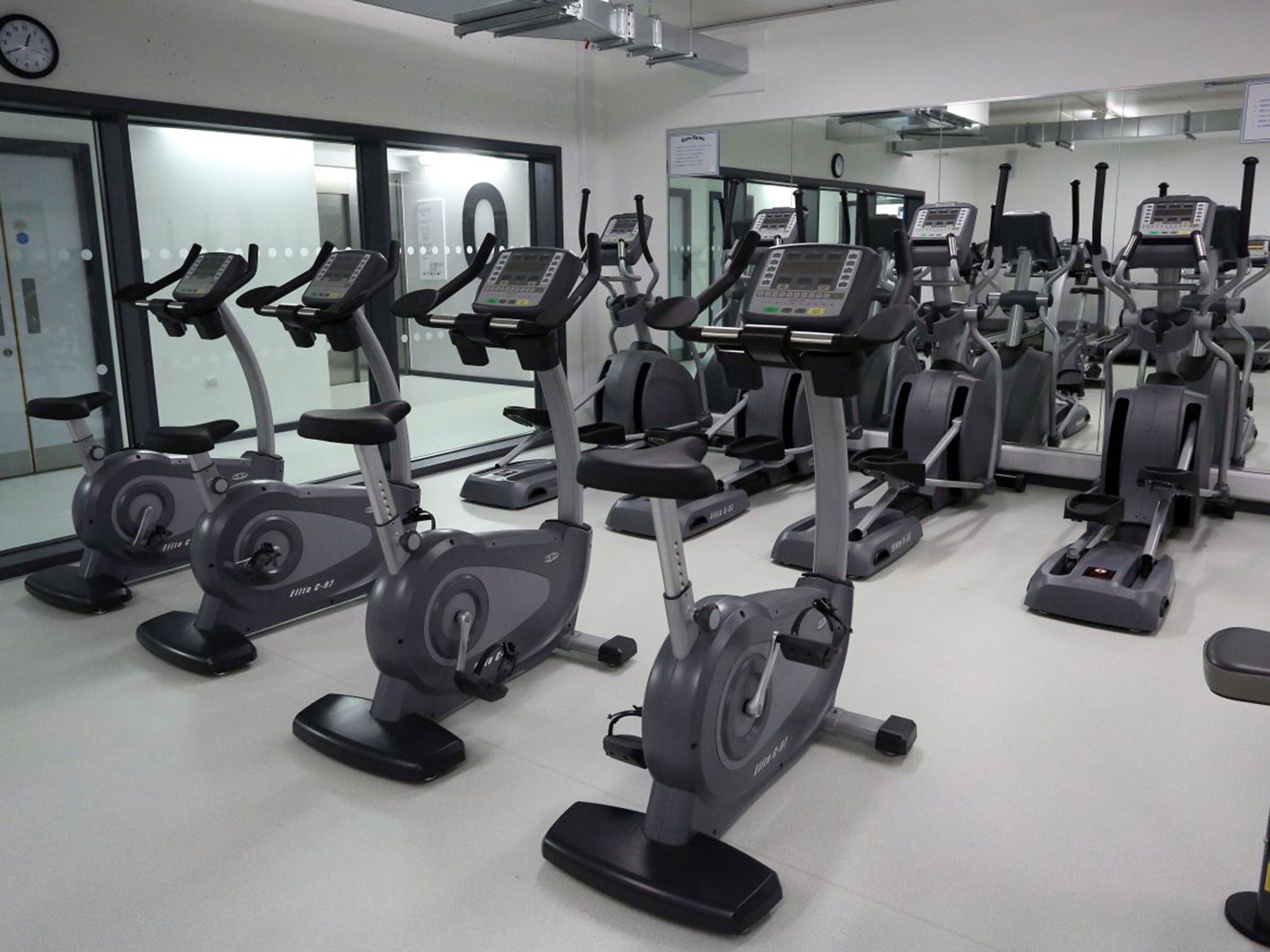 Bow School now boasts a modern gym