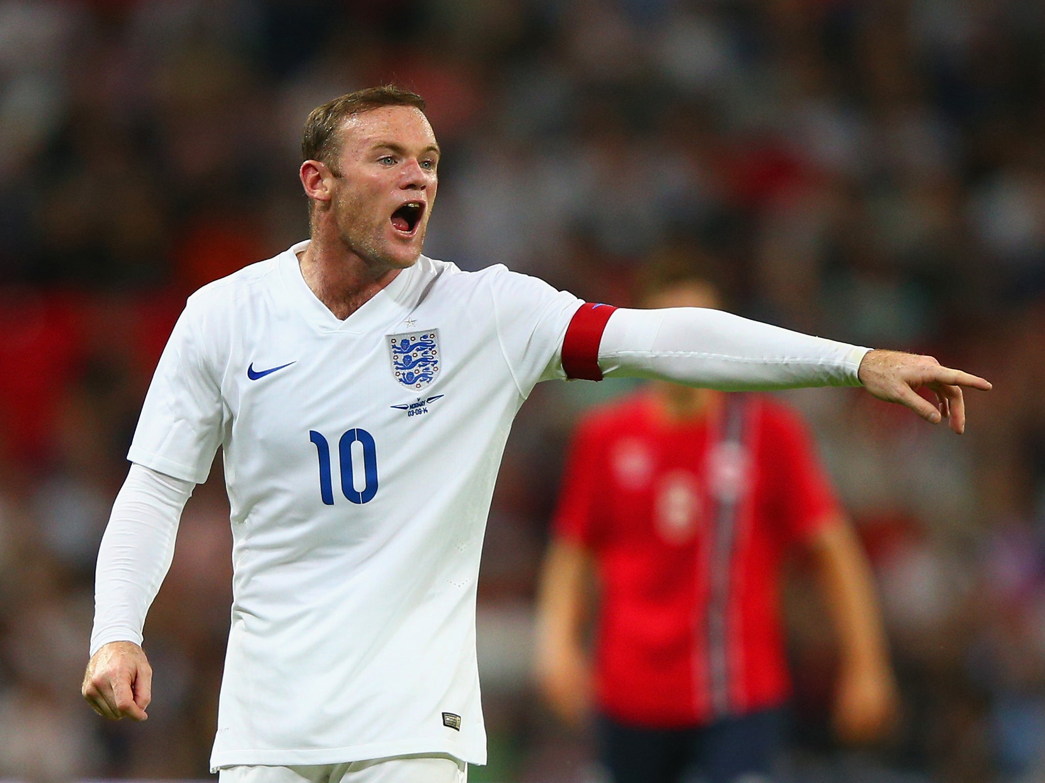Wayne Rooney at Wembley