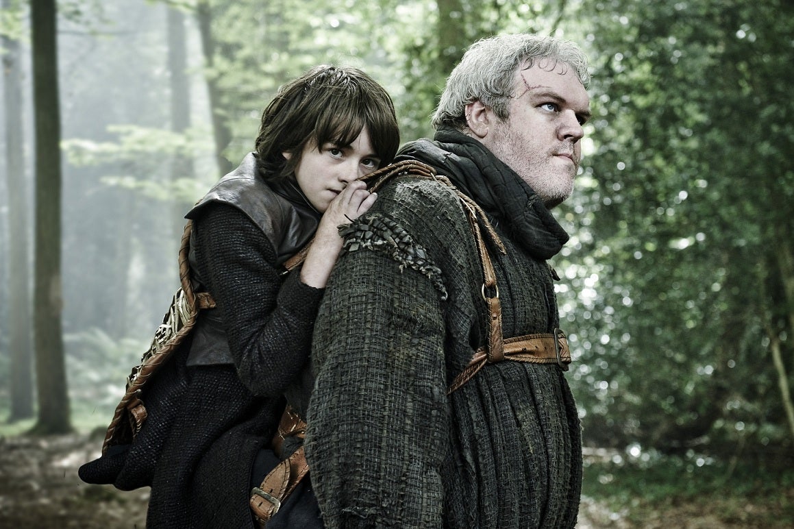 Hodor is a gentle giant of few words