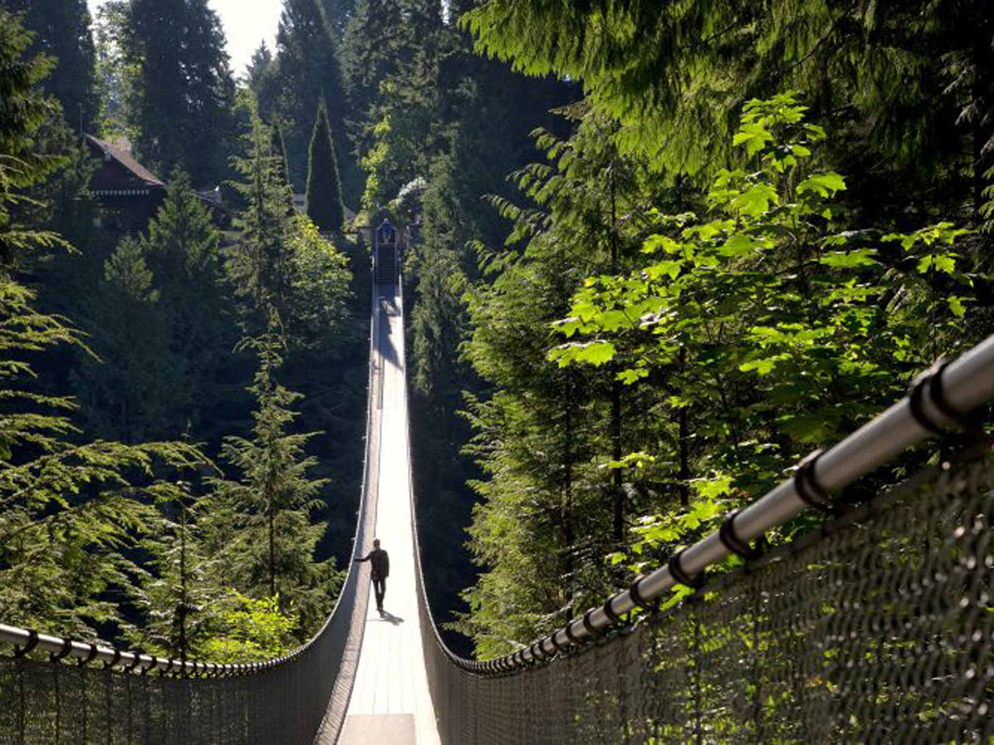 Capilano suspension bridge, Vancouver