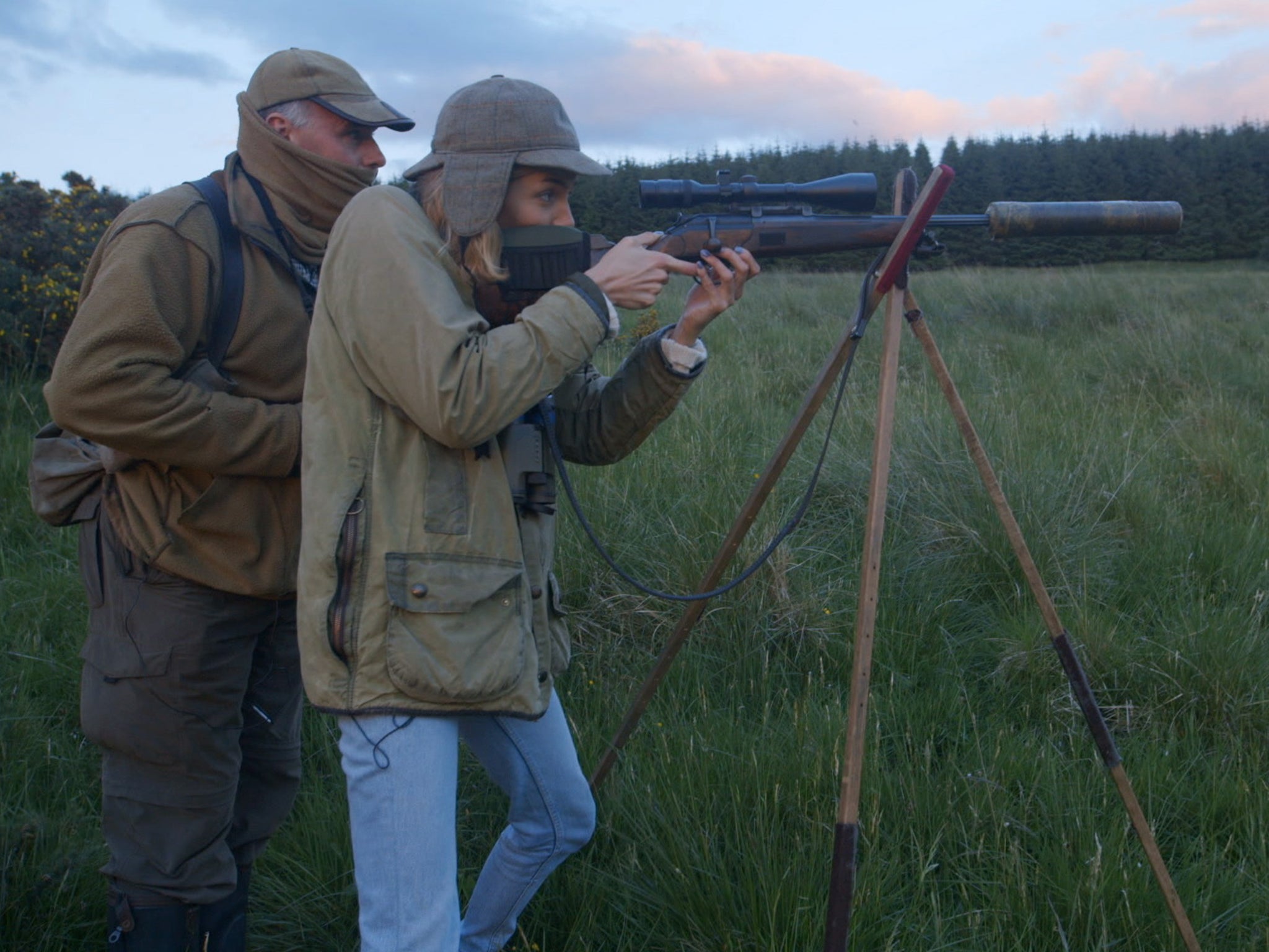 Charlet stalks roe deer in the aptly named Huntly region of the Highlands