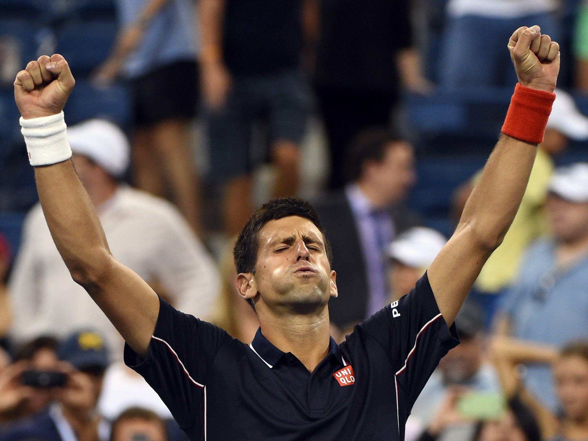 Novak Djokovic will face Kei Nishikori in the semi-finals at Flushing Meadows