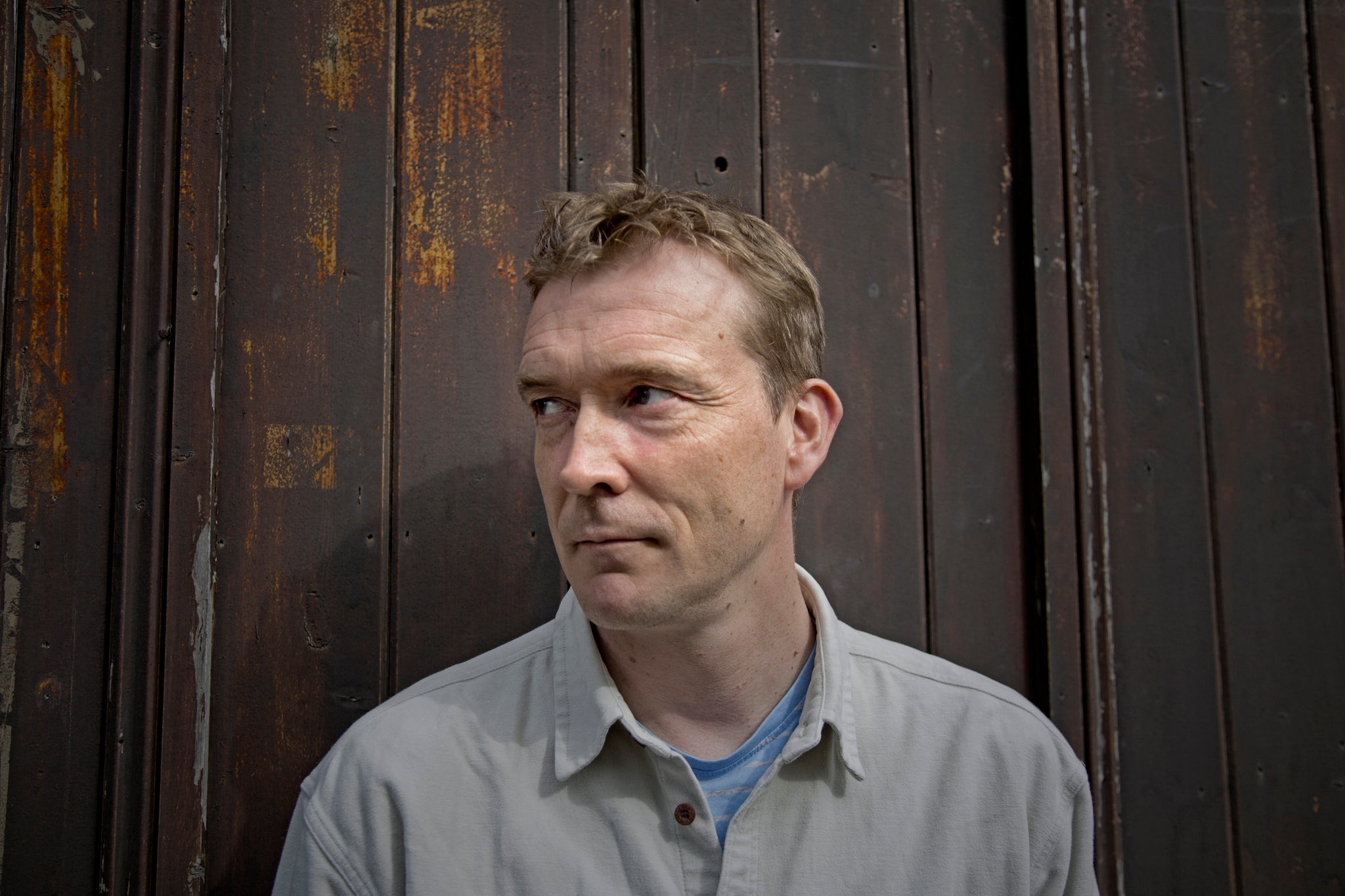 David Mitchell in shoot for Radar Magazine, promoting his new book The Bone Clocks