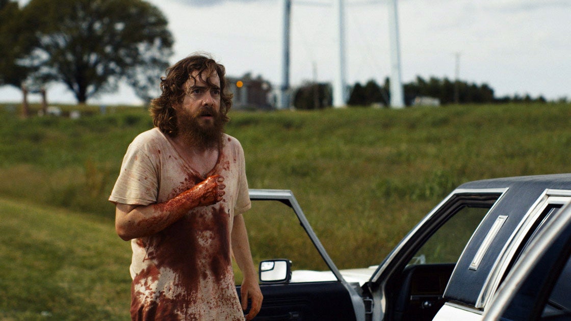 Macon Blair as Dwight in the revenge film Blue Ruin (Credit Blue Ruin press image)