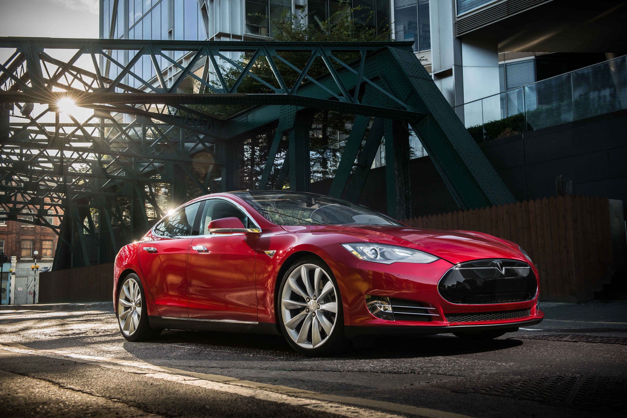 The Model S is like a piece of a glamorous future beamed down to 2014