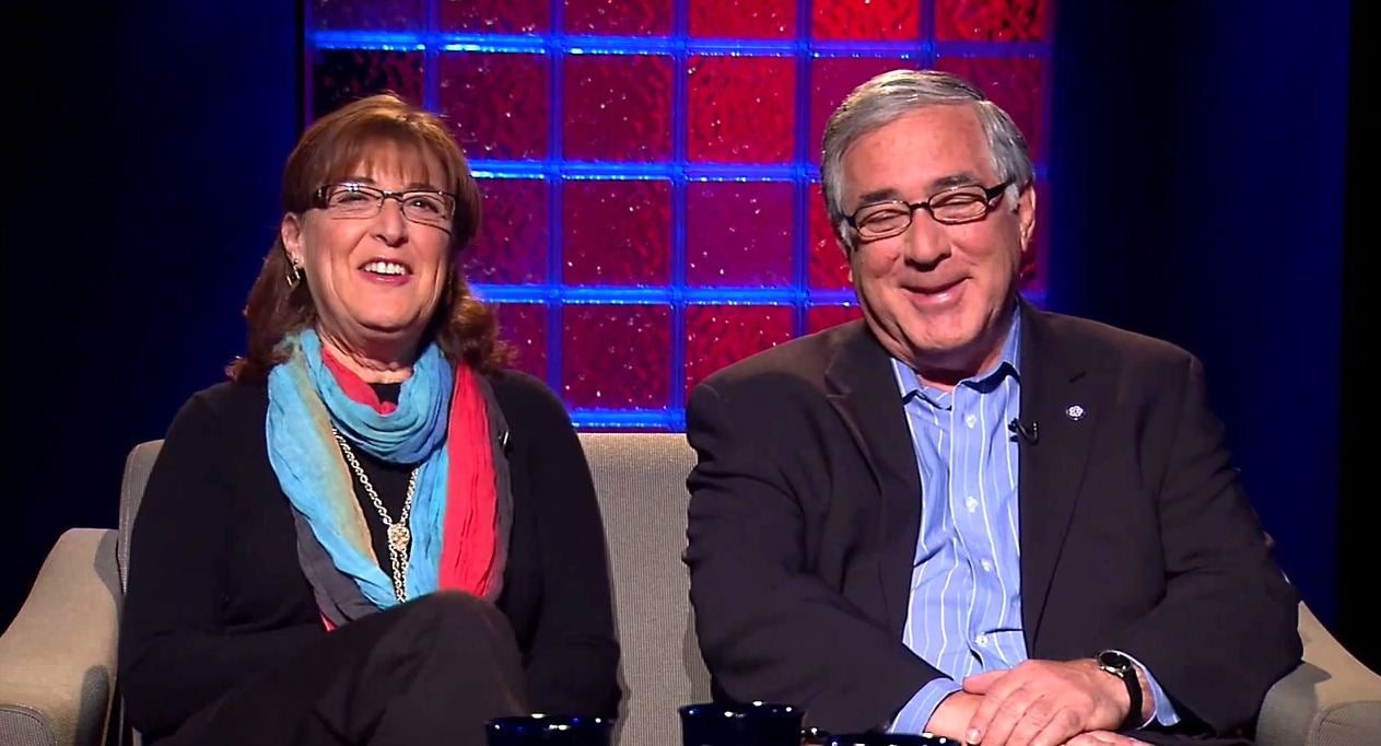 Jane and Larry Glazer, whose small plane crashed off the coast of Jamaica yesterday