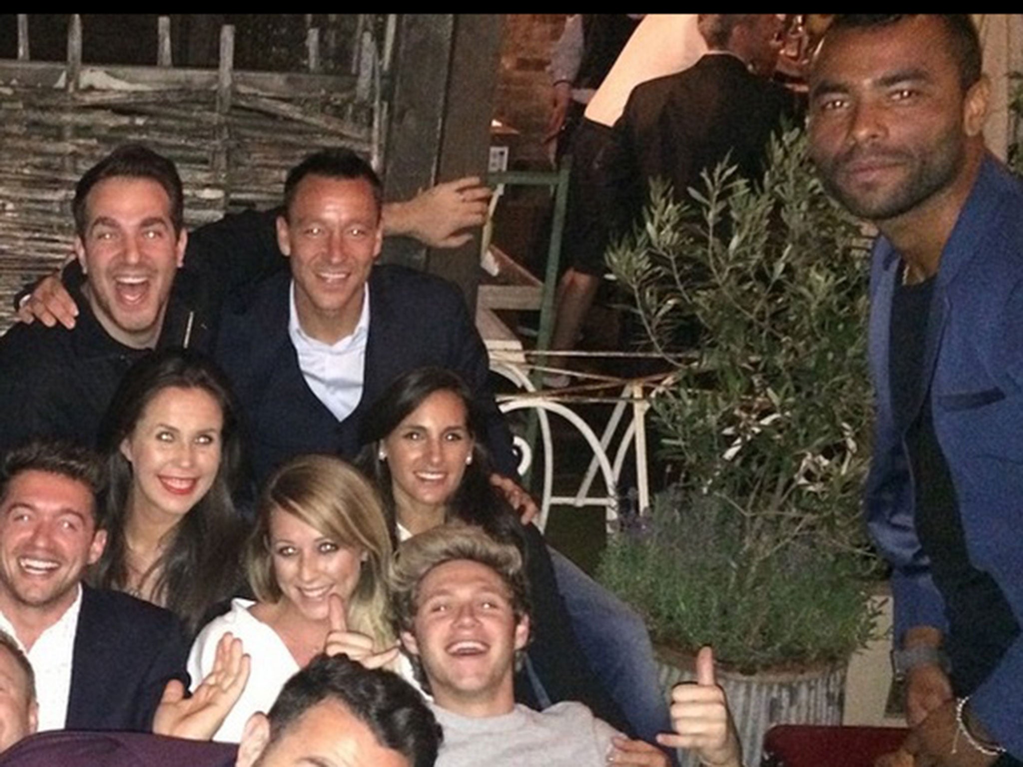 Ashley Cole 'lurks' again