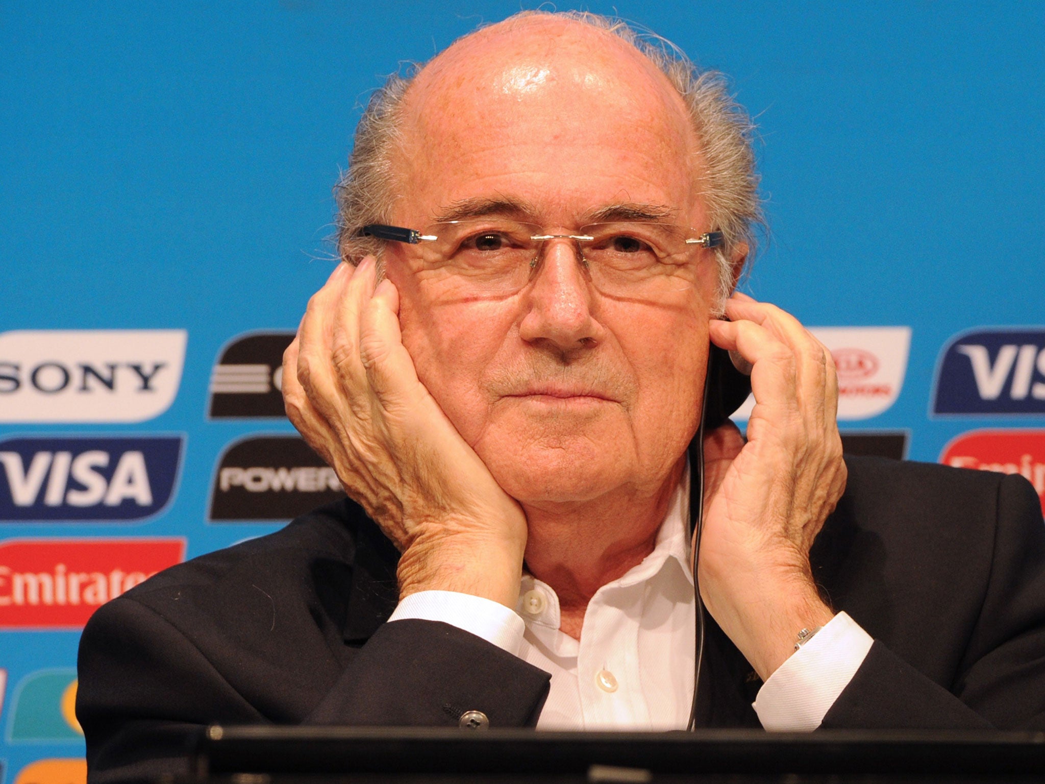 Blatter confirmed on Monday that he will be running for a fifth term as Fifa president